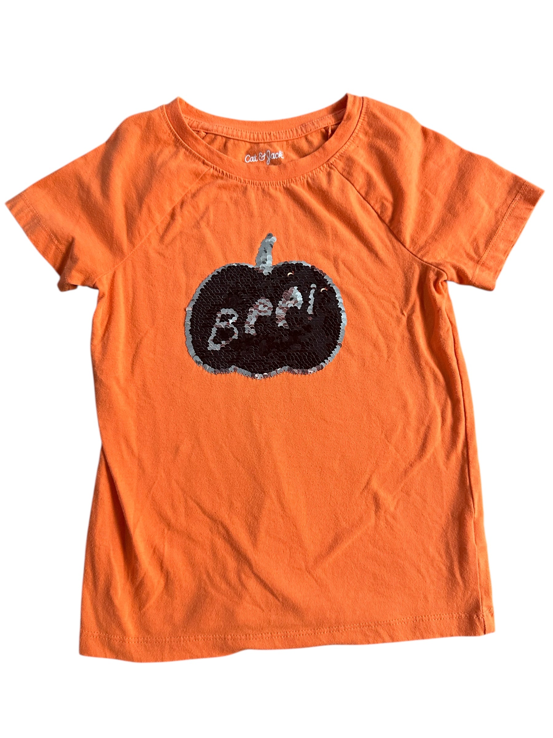 Reversible Sequin Halloween Shirt (6/6X)