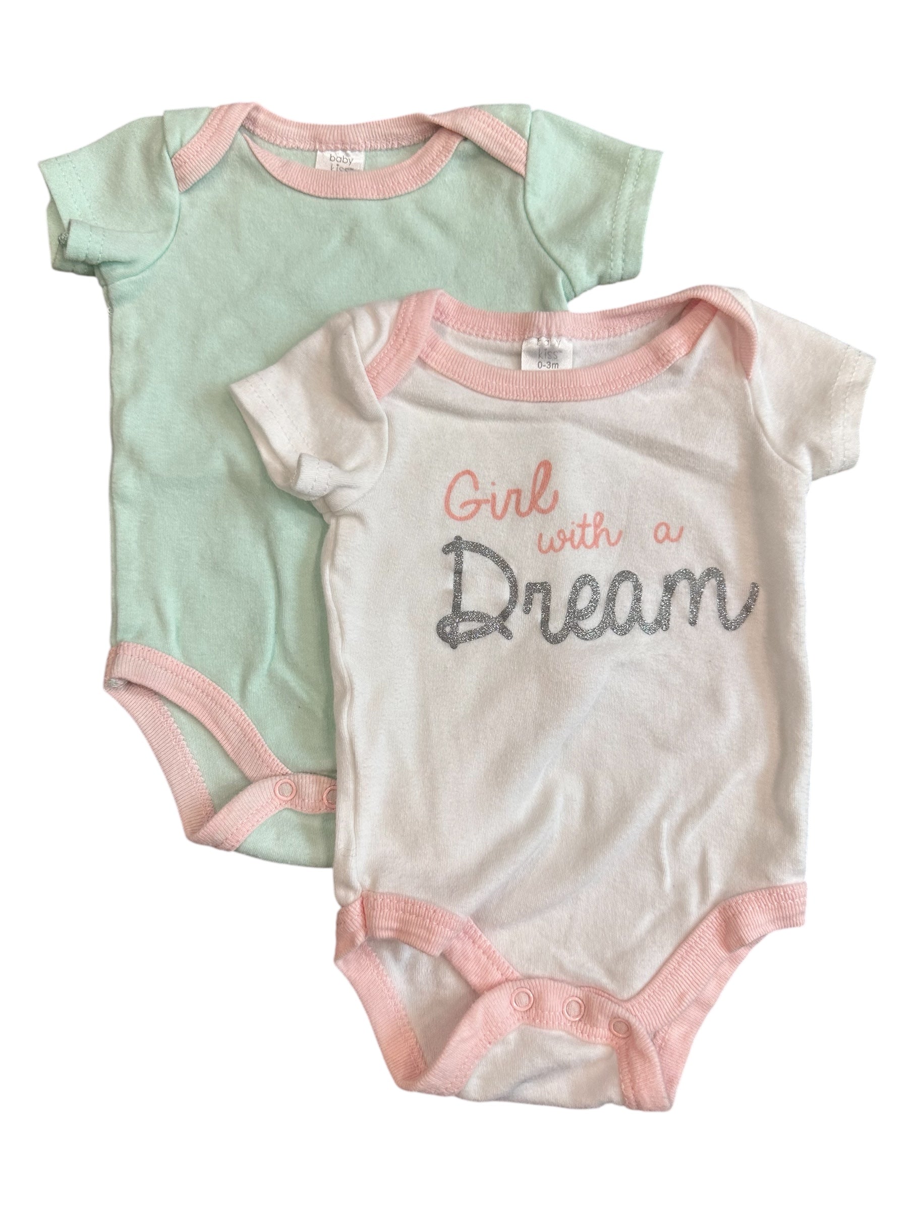 Girl with a Dream Onesie Bundle (0-3m)
