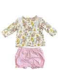 Floral Long-Sleeve Set (3-6m)