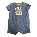 Here Comes Trouble Romper (3-6m)