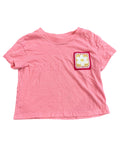 Girl Pink Embroidered Shirt (S 6/7)