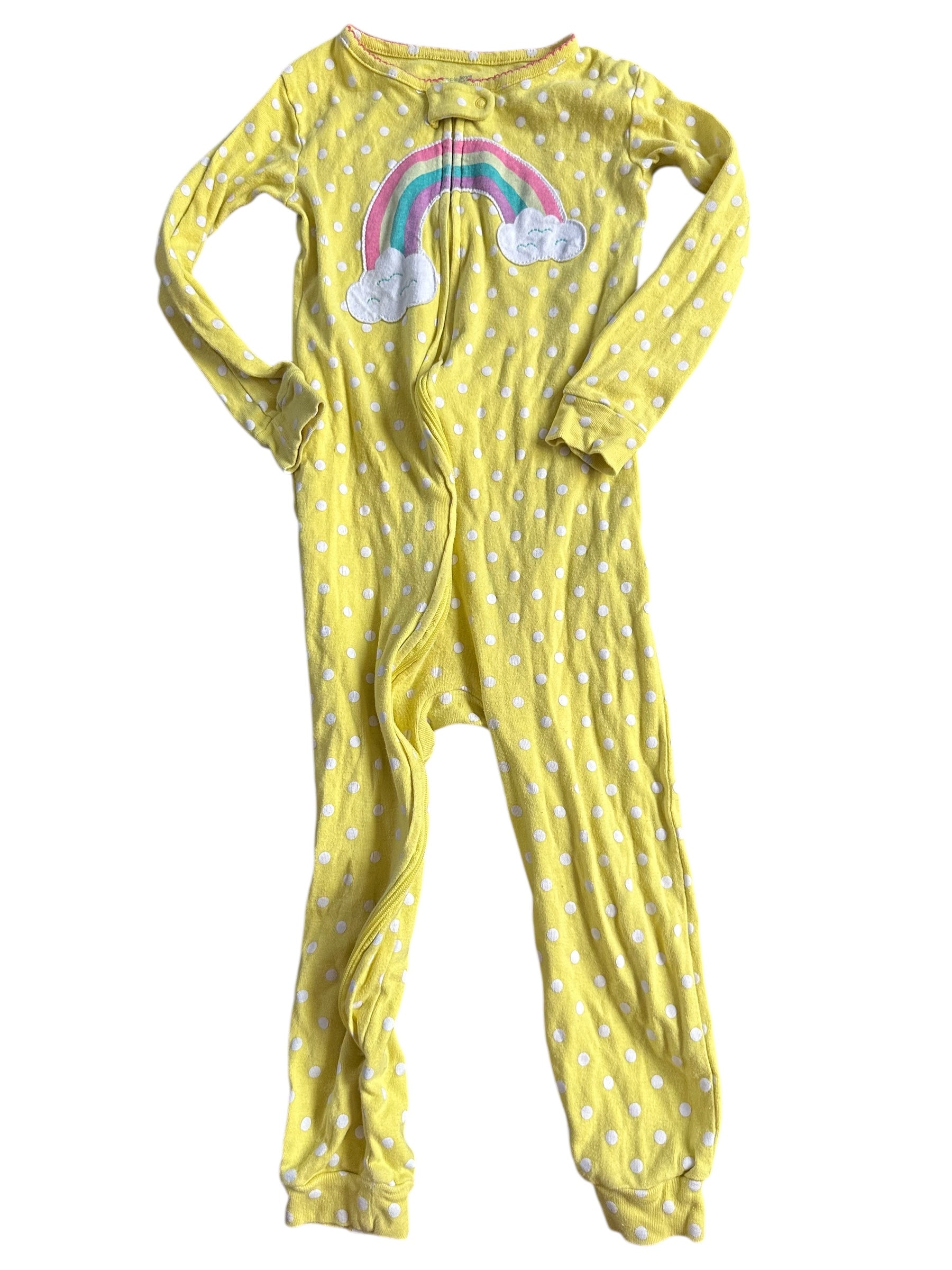 Yellow Rainbow Sleep N Play (4T)