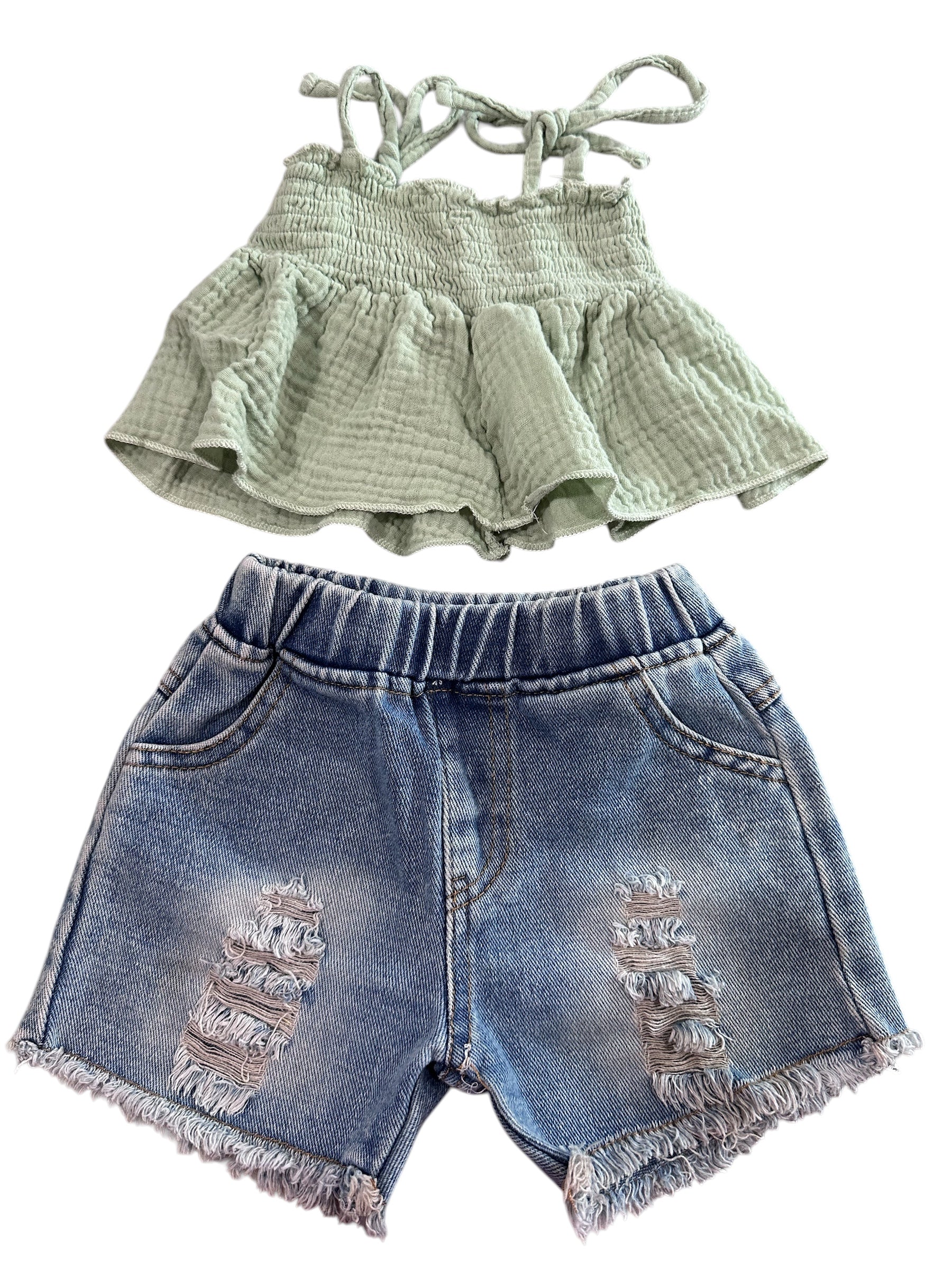 Baby Girl Outfit Set (12/18m)