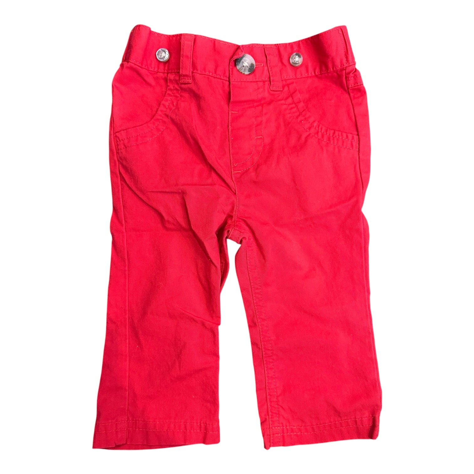 Red Baby Pants (3-6m)
