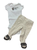 Mommy’s Monkey Onesie Set (NB)
