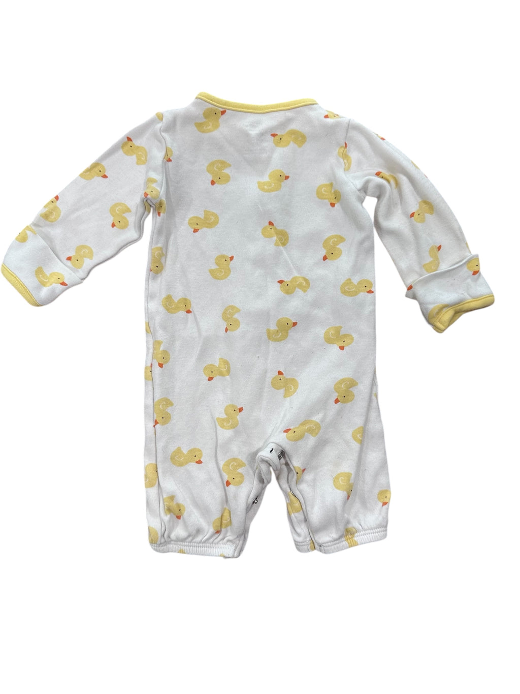 Cuddly Duck Jumpsuit + Hat (NB)