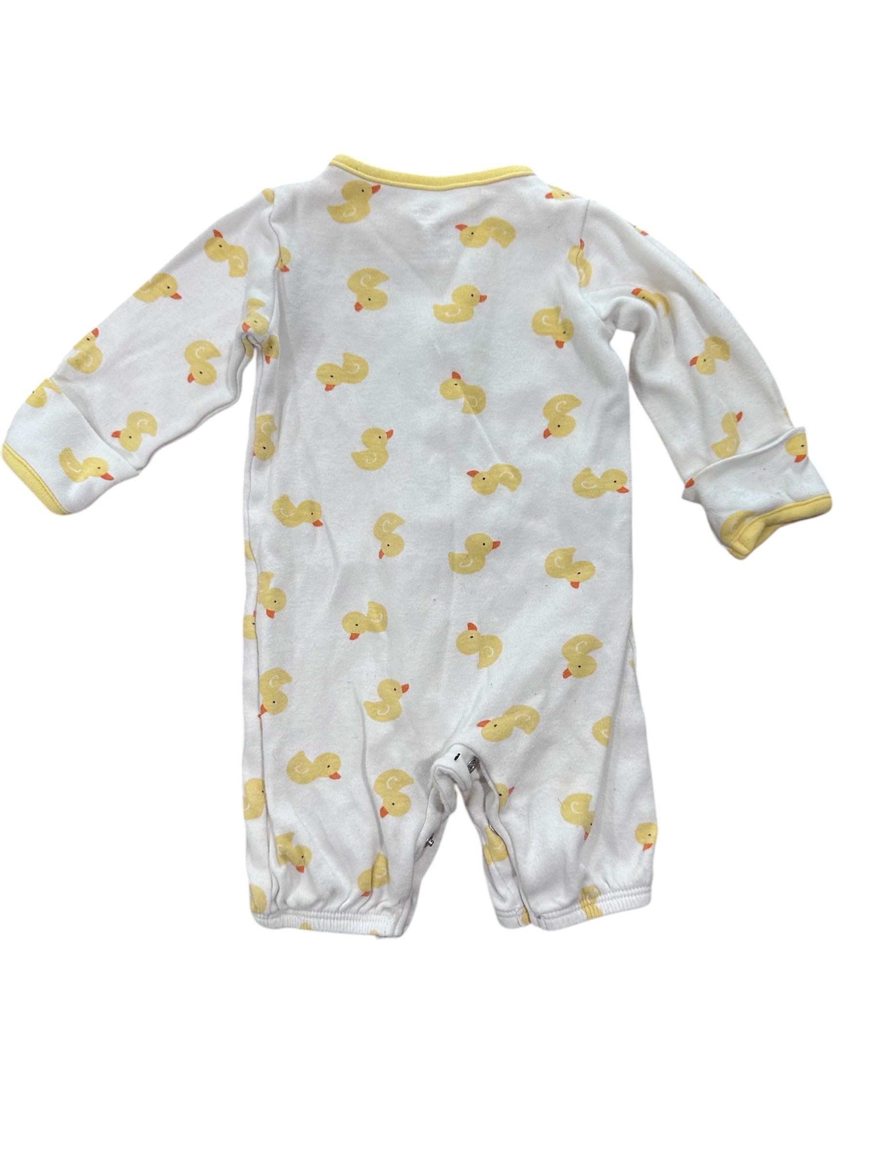 Cuddly Duck Jumpsuit + Hat (NB)