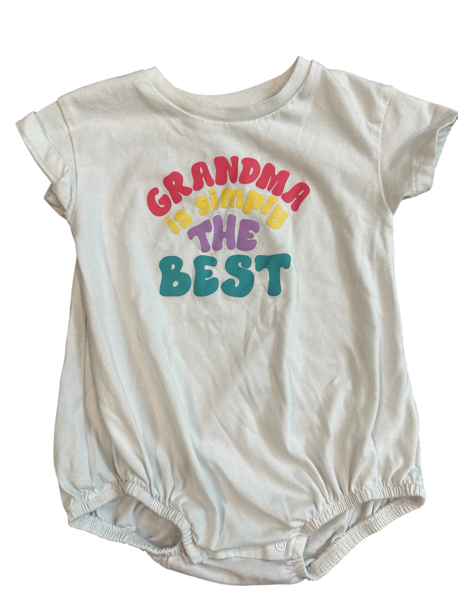 Grandma the Best Onesie (12m)