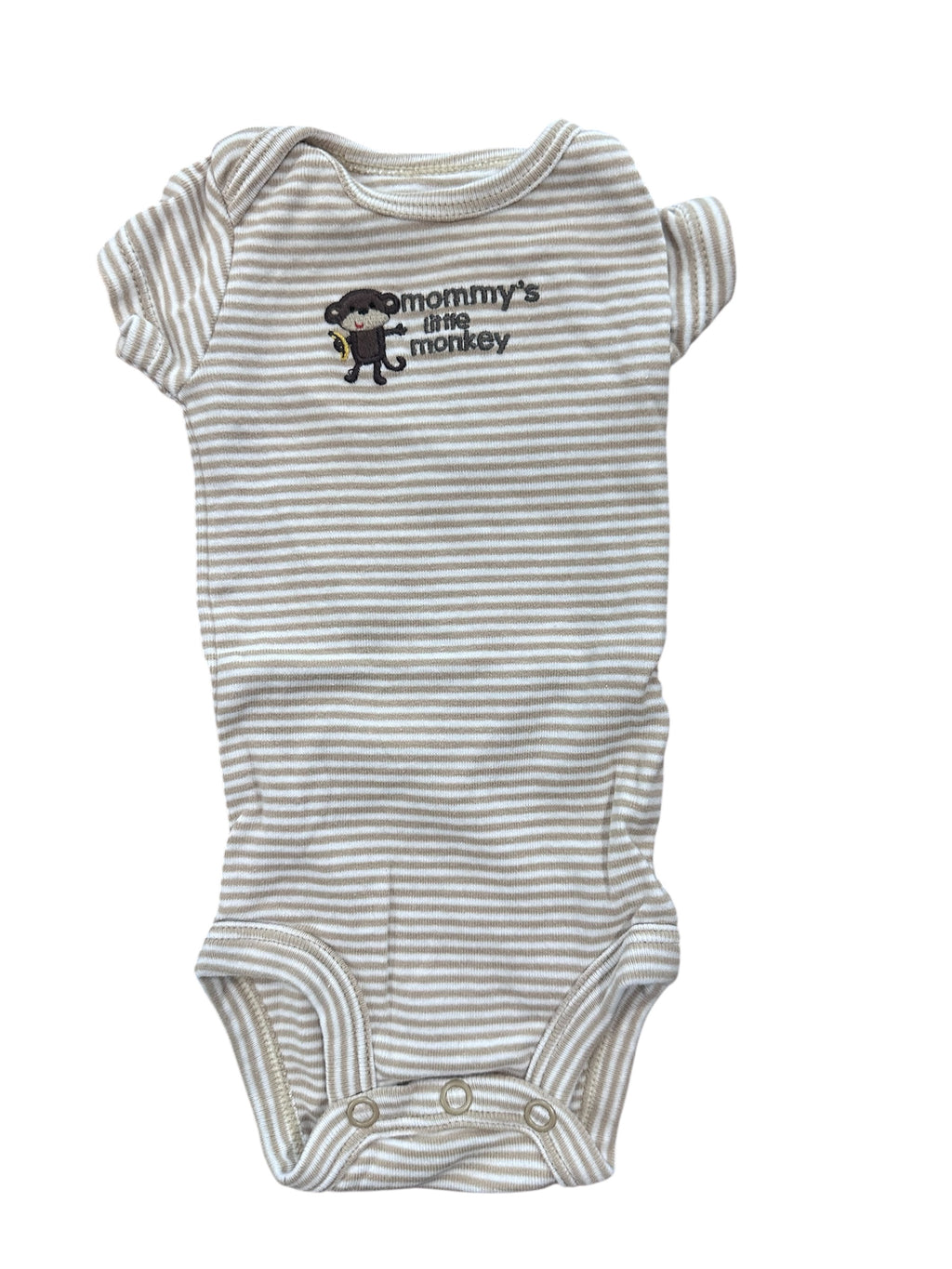 Mommy’s Monkey Onesie Set (NB)