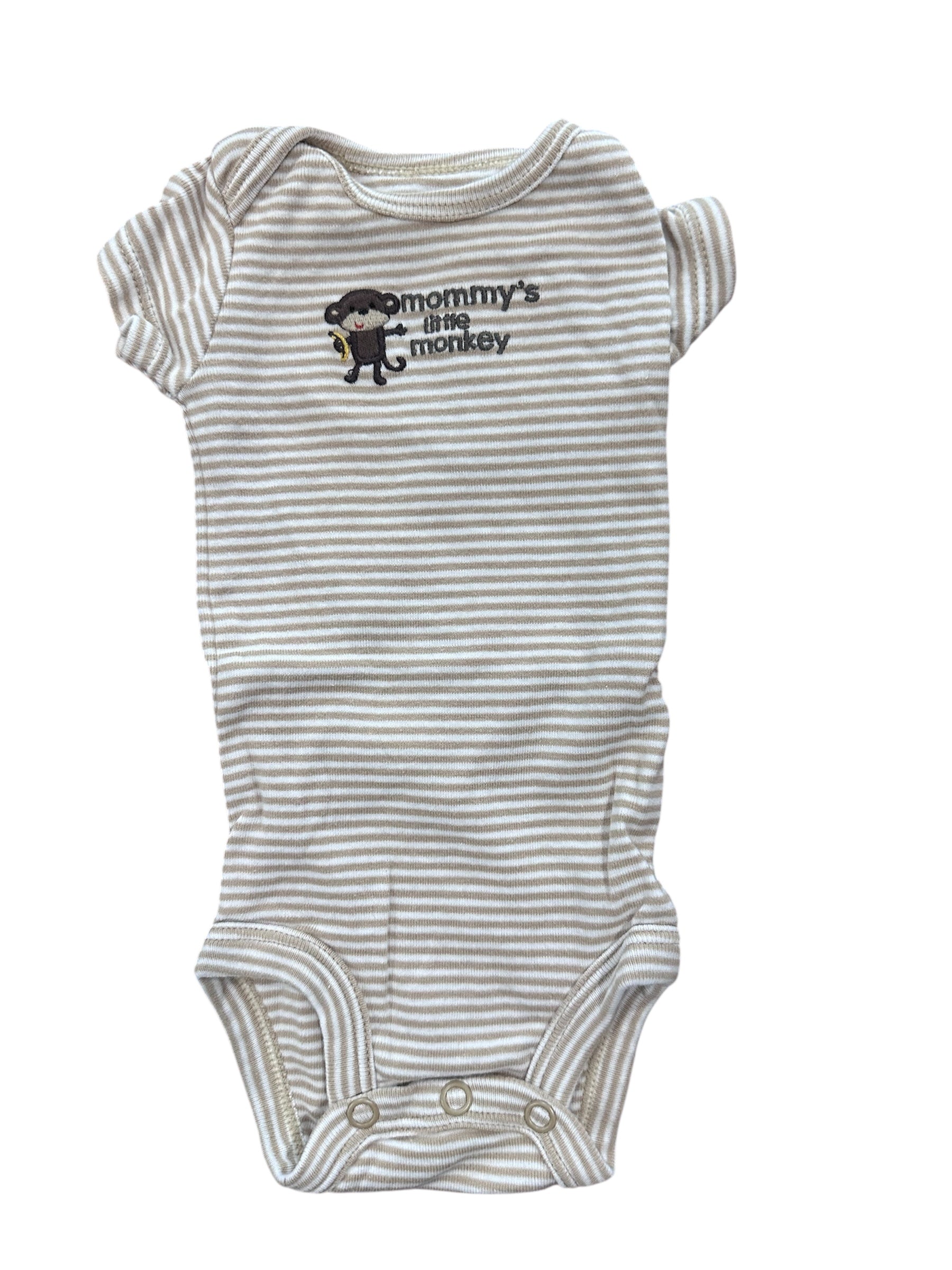 Mommy’s Monkey Onesie Set (NB)