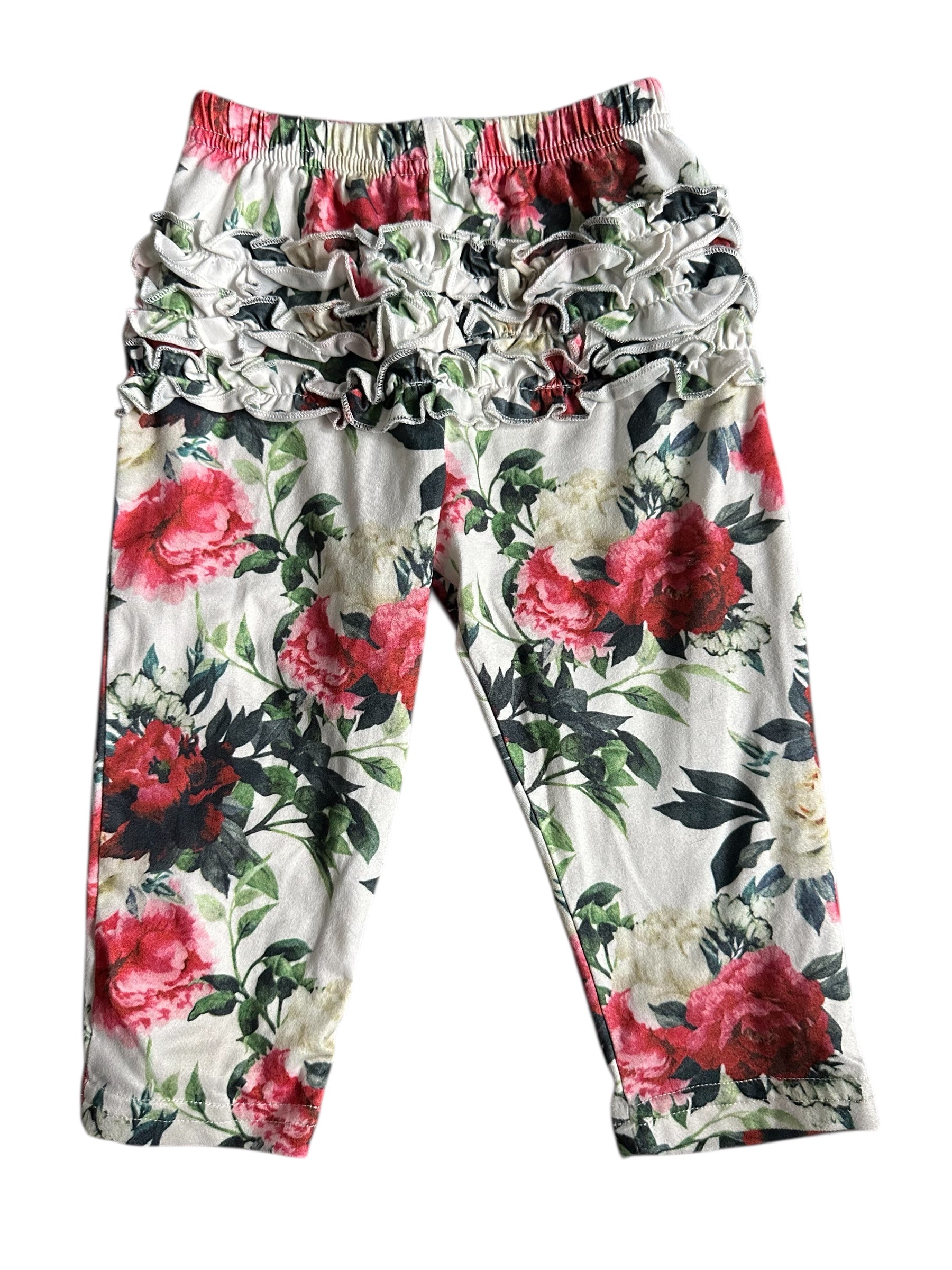 Ruffle Floral Leggings (6-9m)