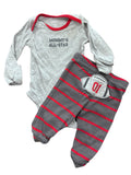 Mommy’s Allstar Long-sleeve Onesie Set (NB)