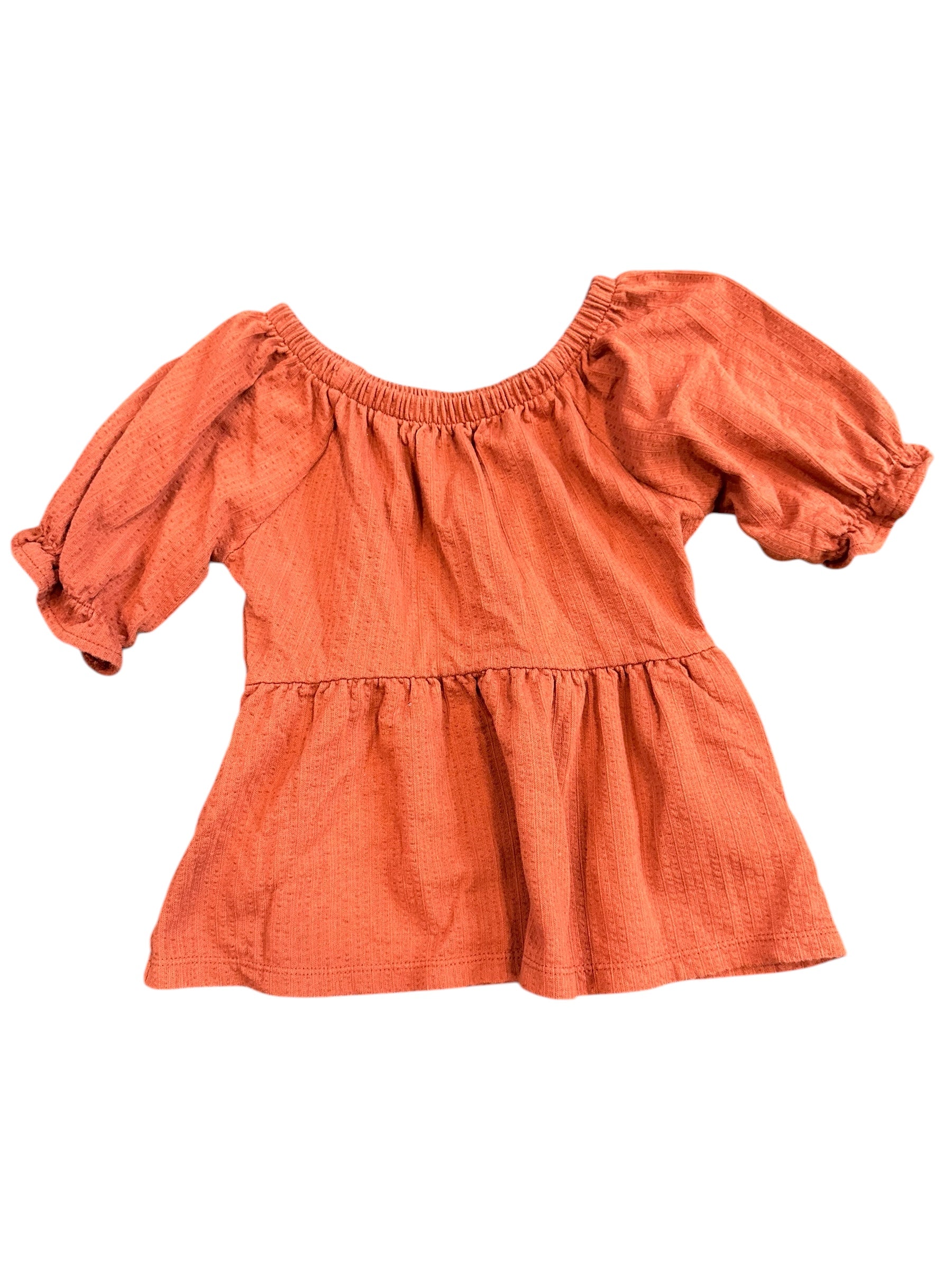 Girl Orange Blouse (S 6/6X)