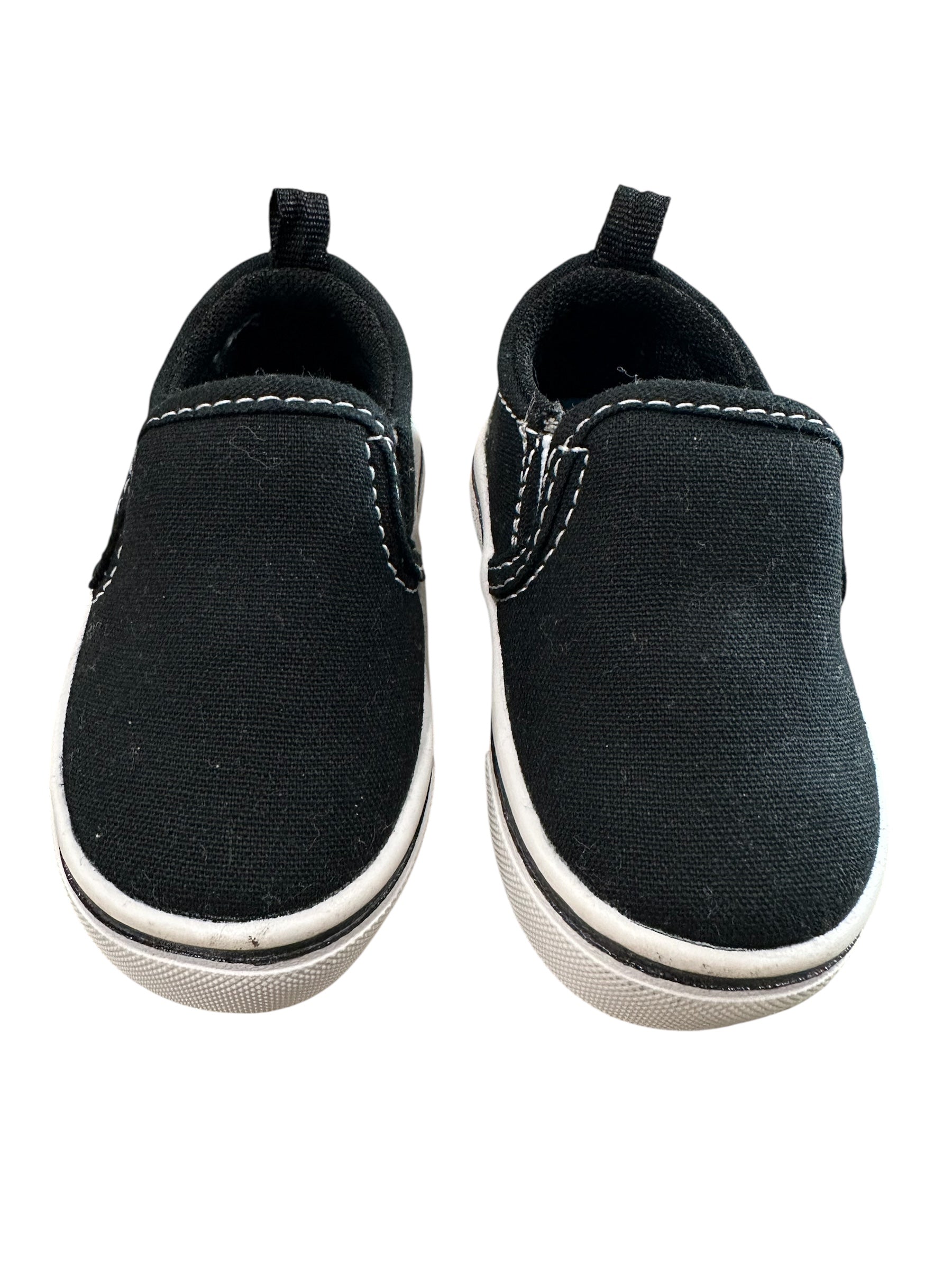 Black Slip-On Shoes (T2)