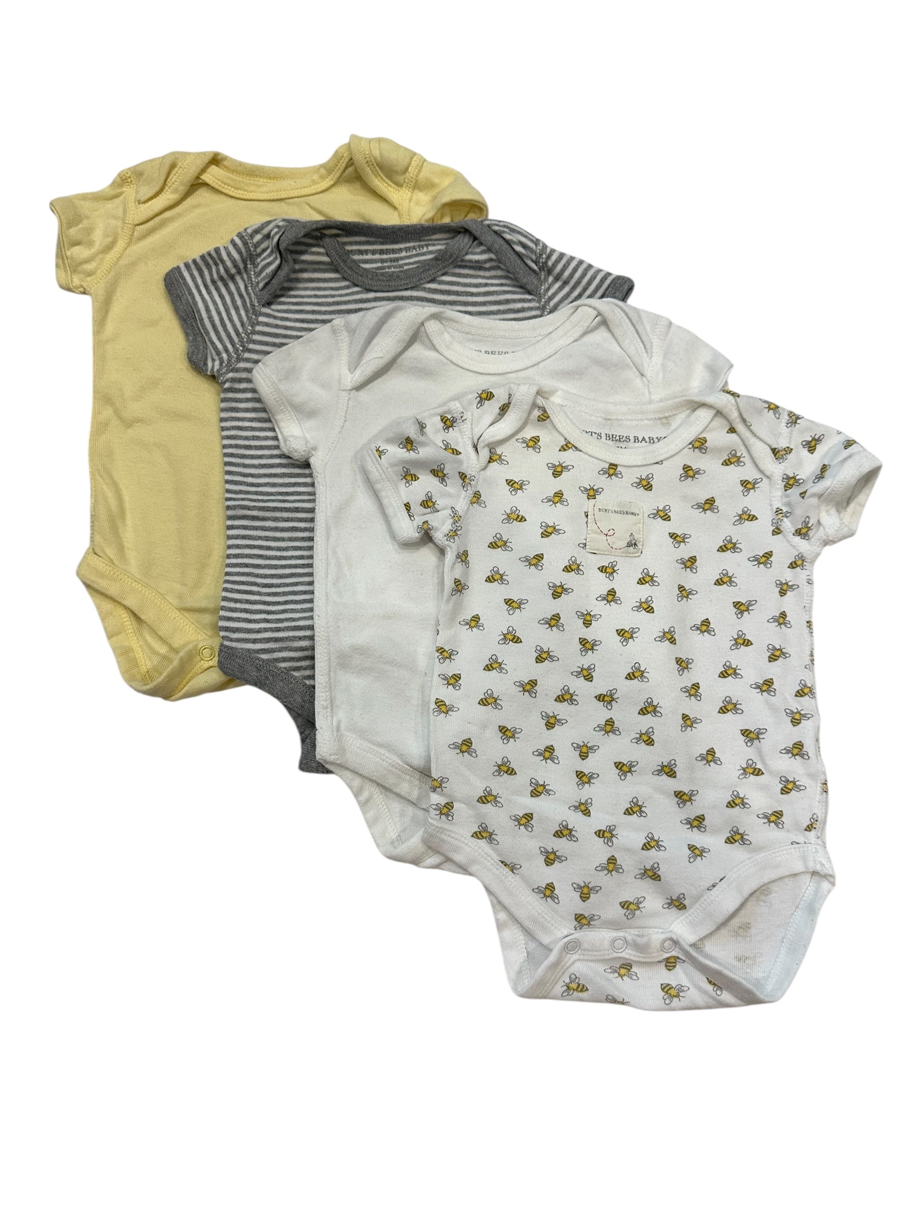 Bee Onesie Bundle (0-3m)