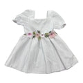 Girls White Dress (12m)