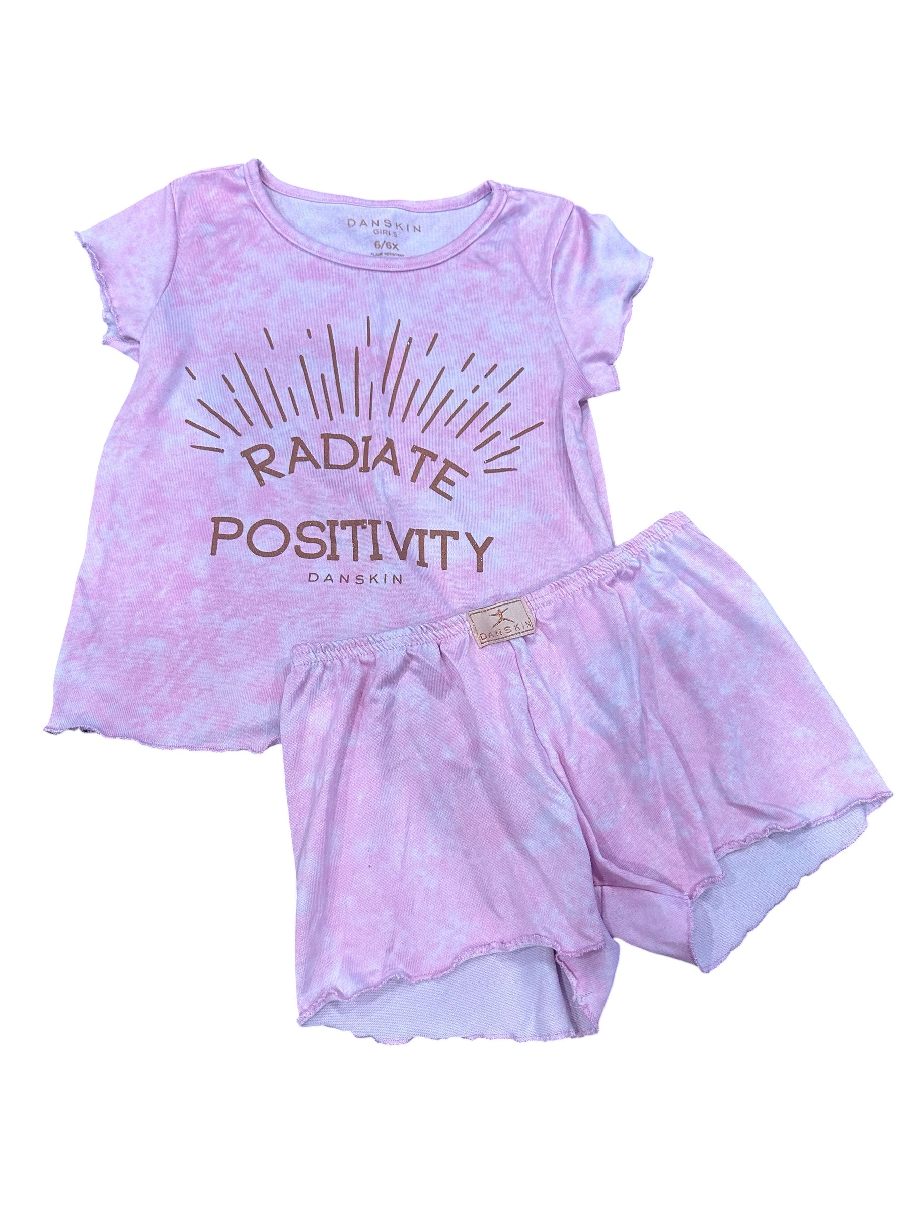 Girls Pajama Set (6/6X)