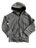Heather Gray Zip-up Jacket (4T)