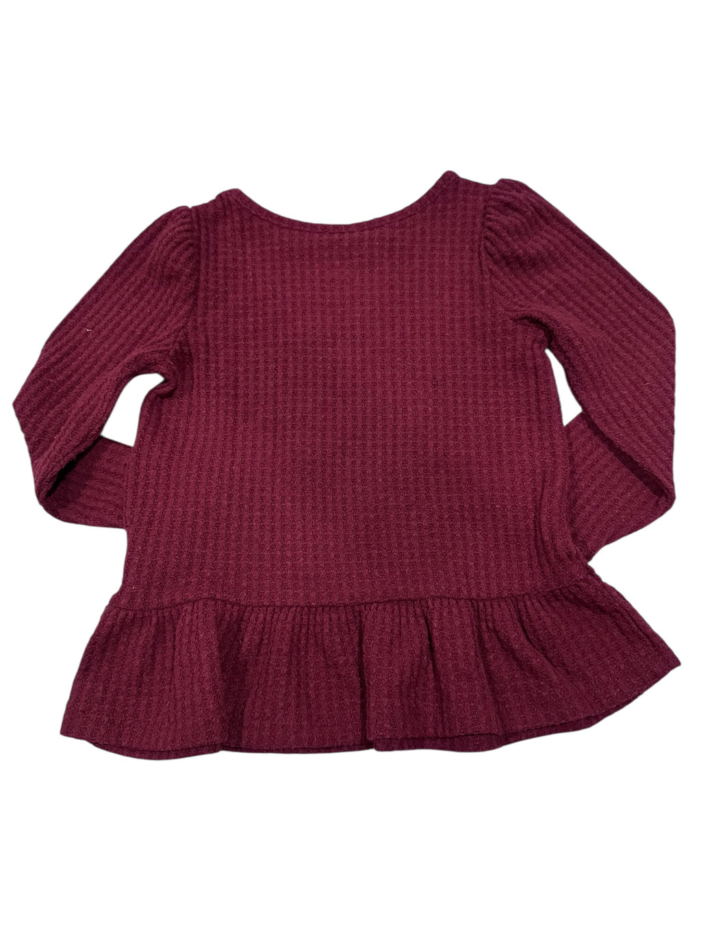 Burgundy Long-sleeve Shirt (3T)
