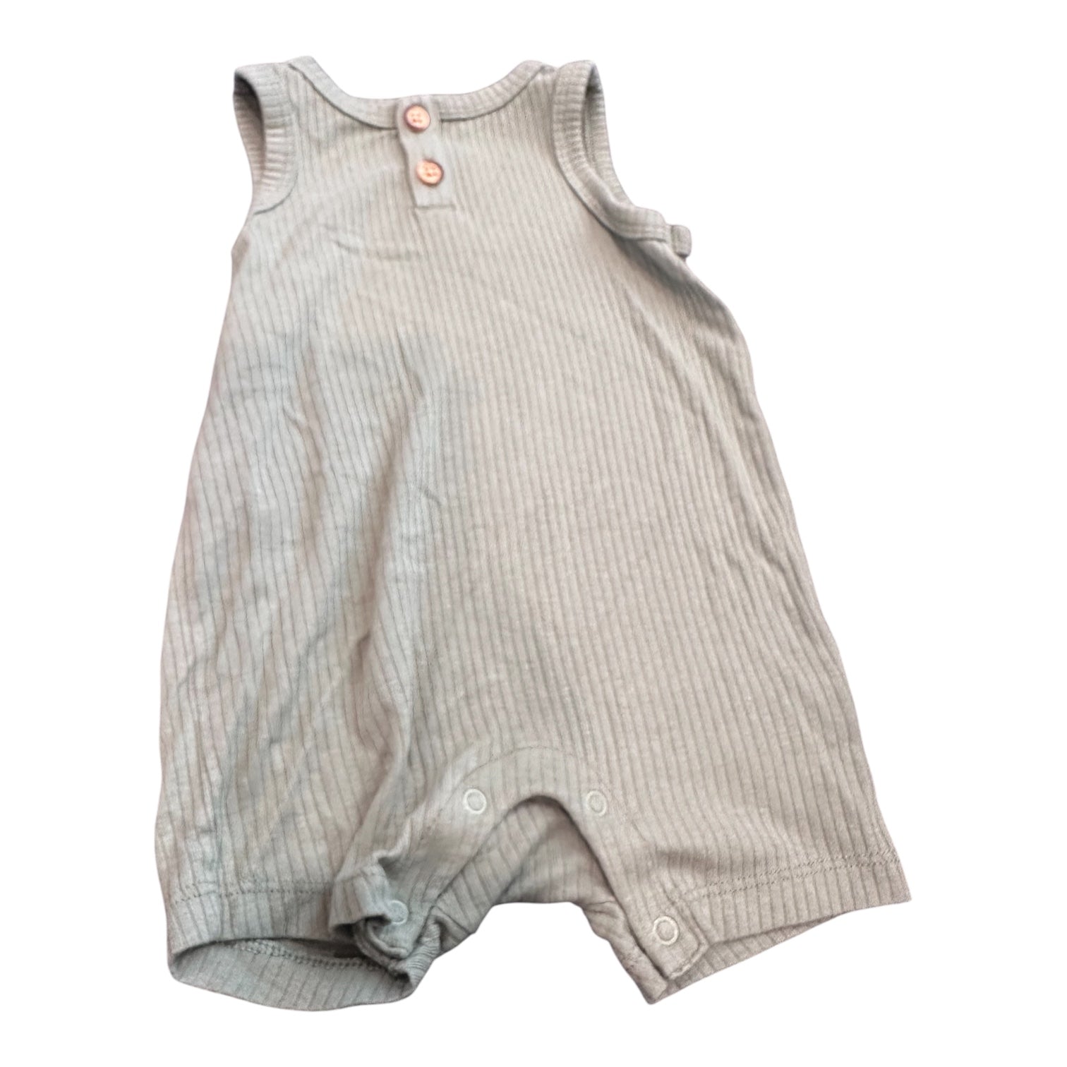Green Romper (0-3m)