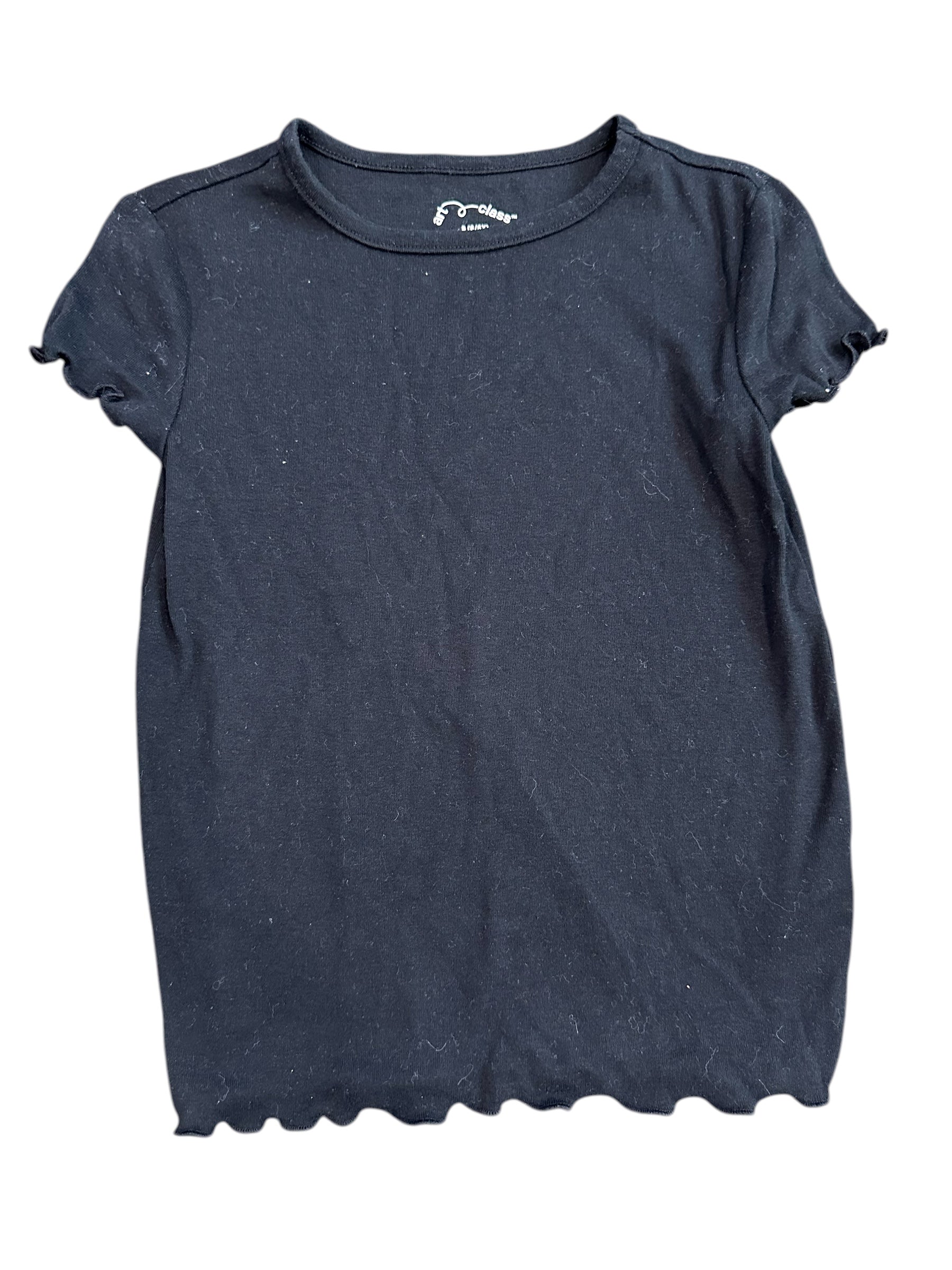 Girl Black Shirt (S 6/6X)
