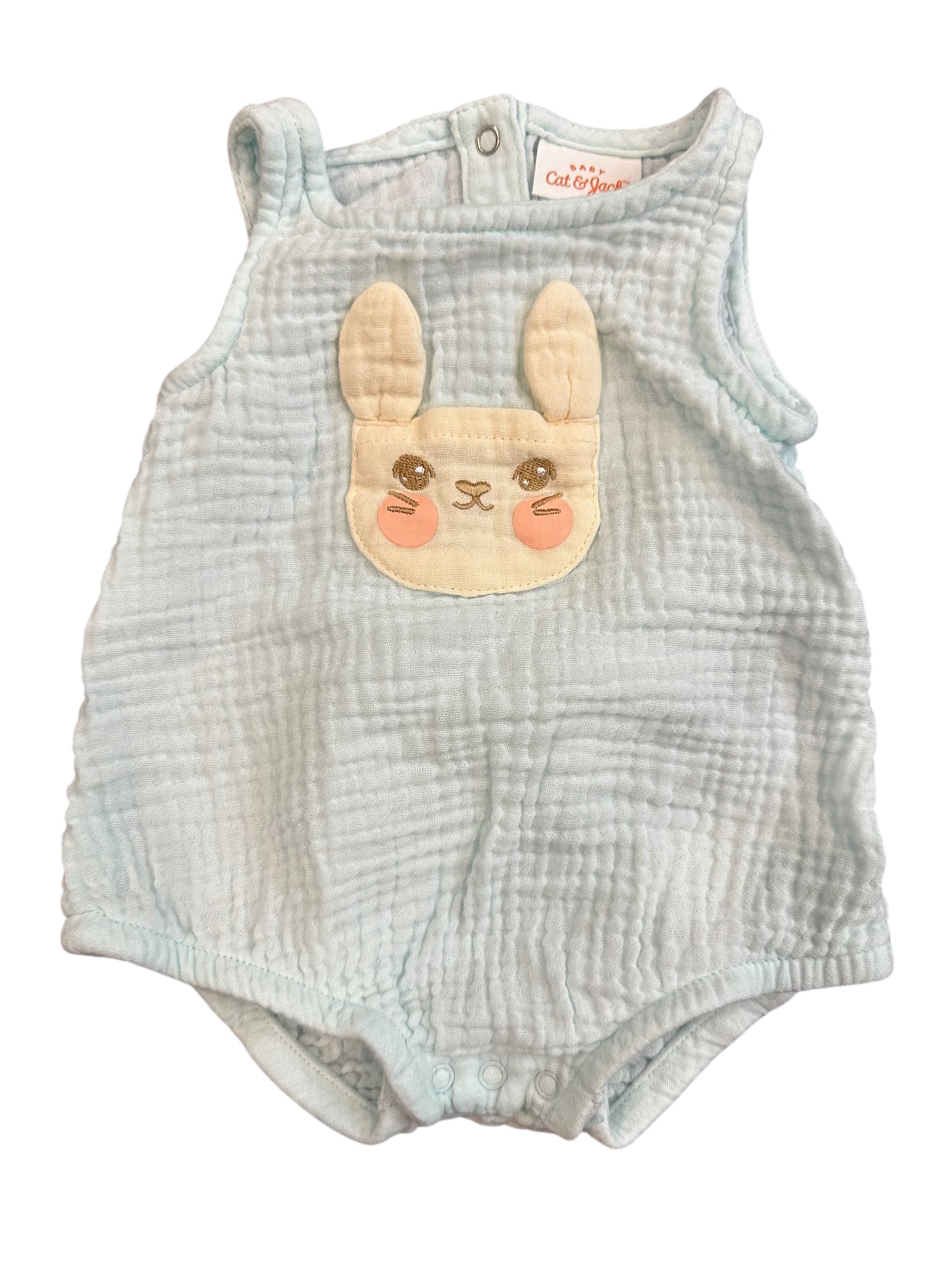 Bunny Tank Onesie (0-3m)