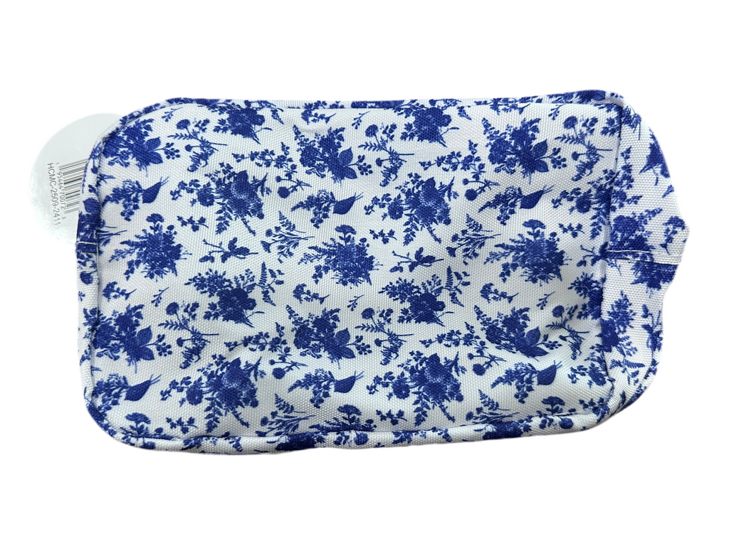 Blue Diaper + Wipe Case