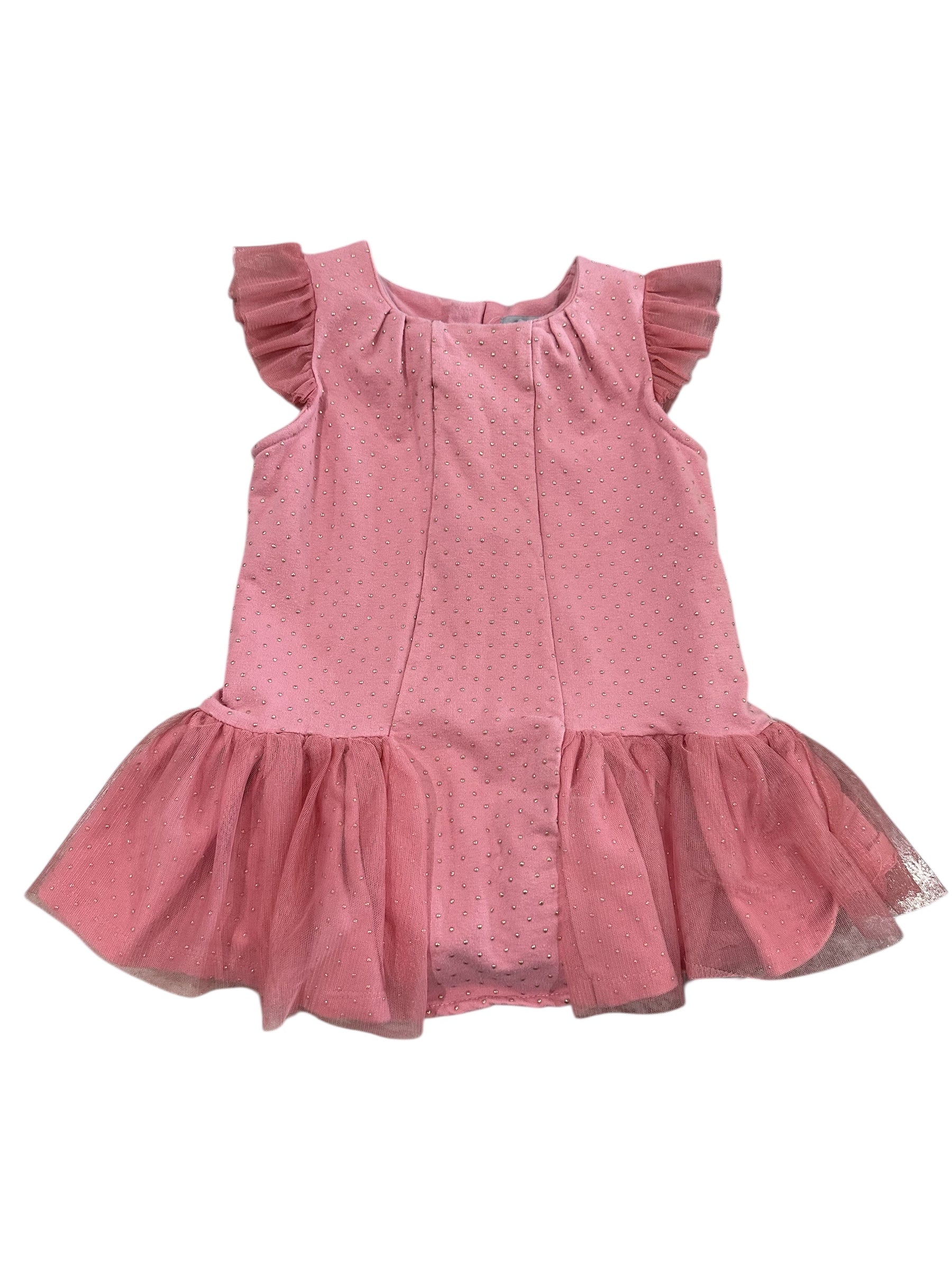 Pink Ruffle Dress (4T)