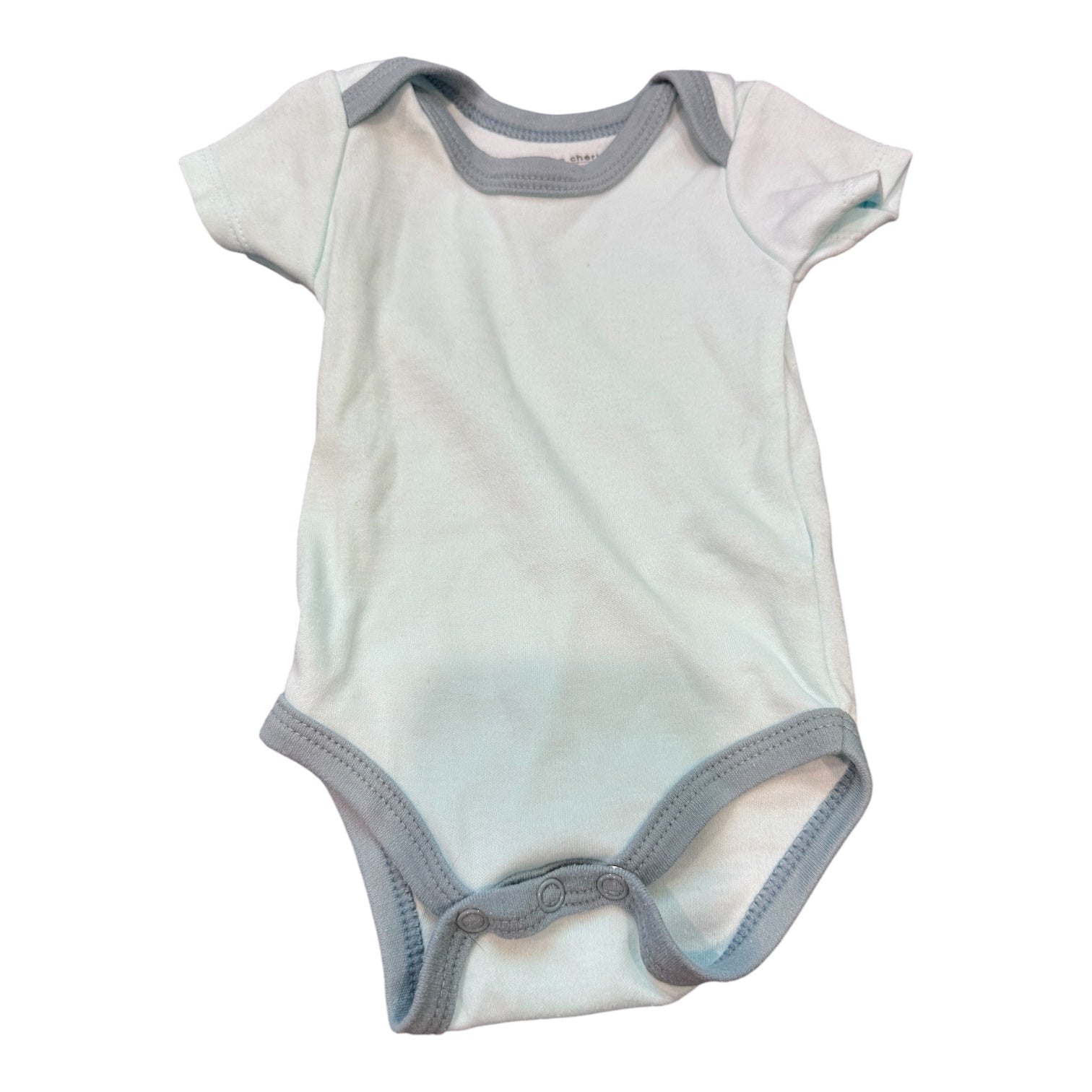 Baby Blue Onesie (0-3m)