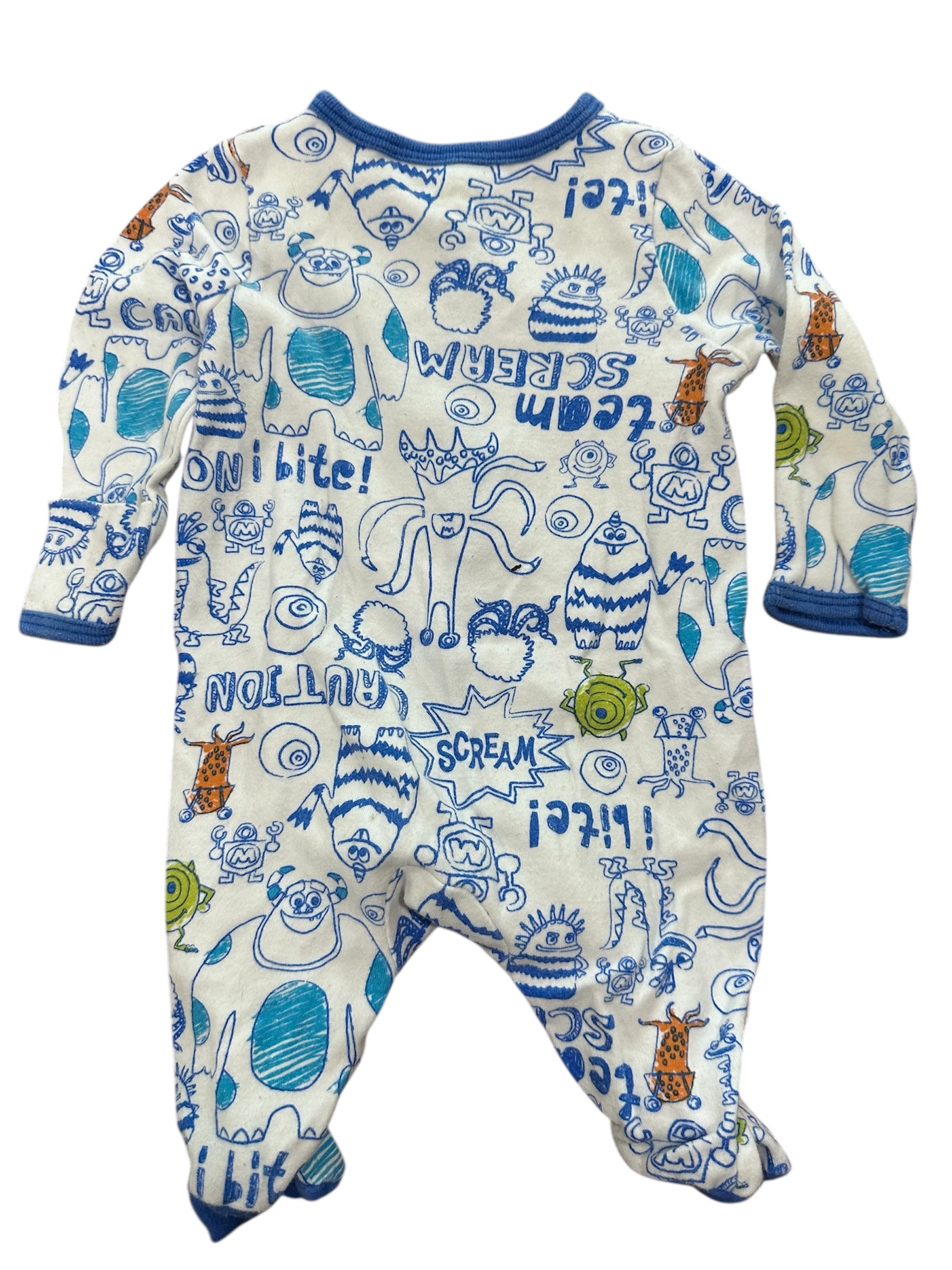 Monster Inc Sleep N Play (NB)