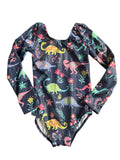 Dino Long-Sleeve Leotard (5T)