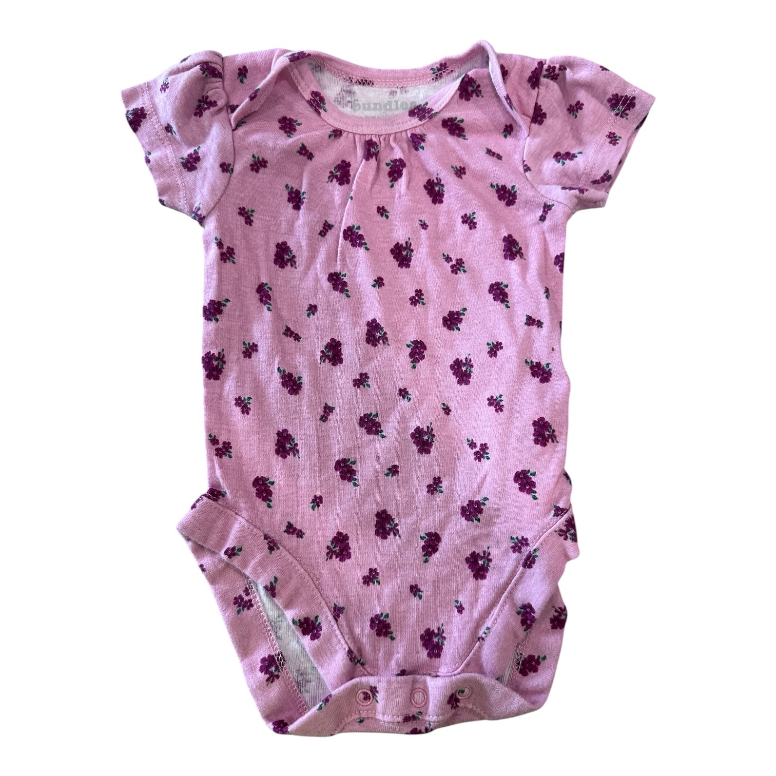 Girl Flower Onesie (3-6m)