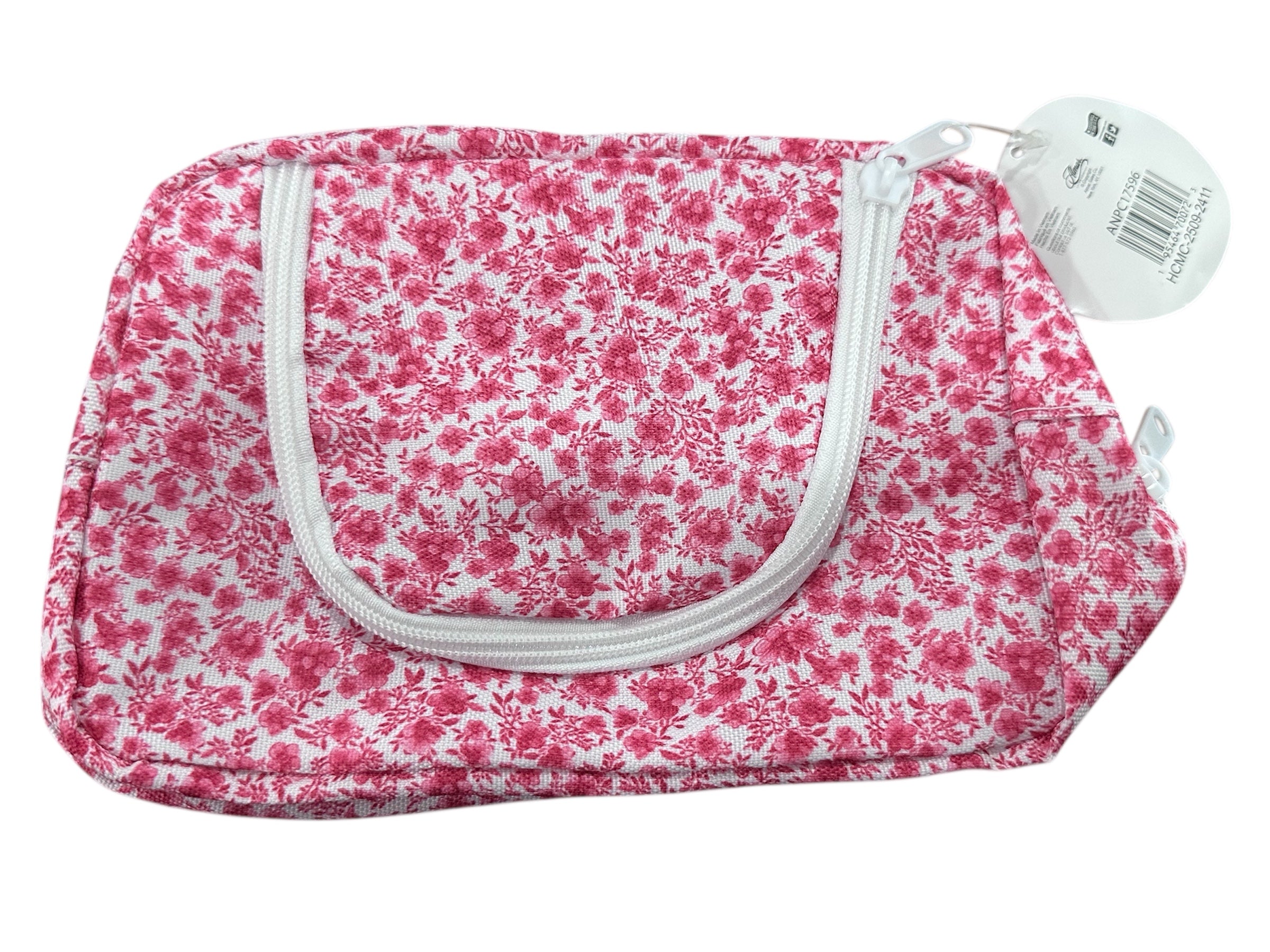 Pink Diaper + Wipe Case