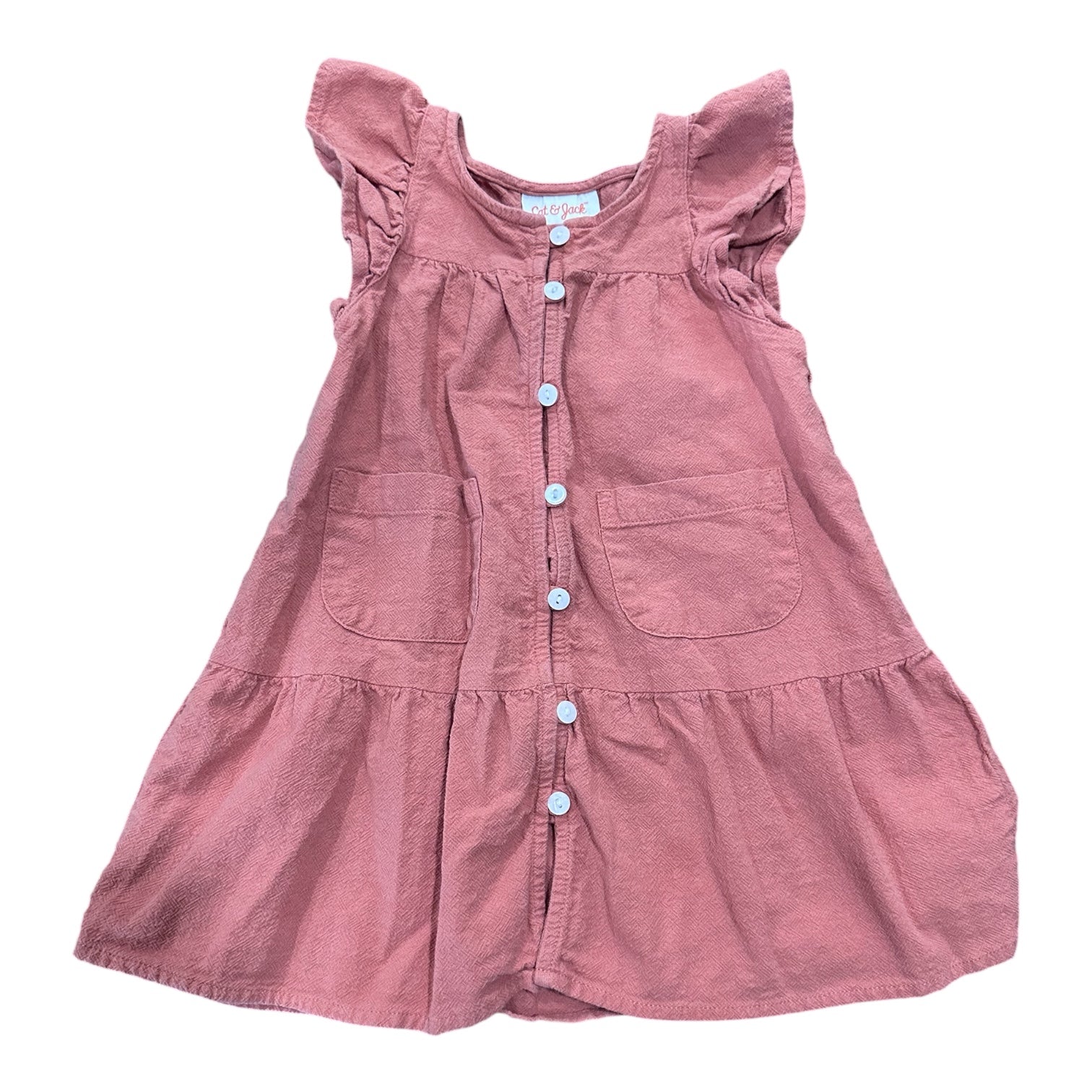 Girls Button-Down Dress (12m)