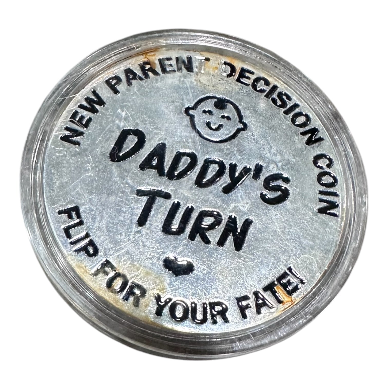 New Parent Decision Coin