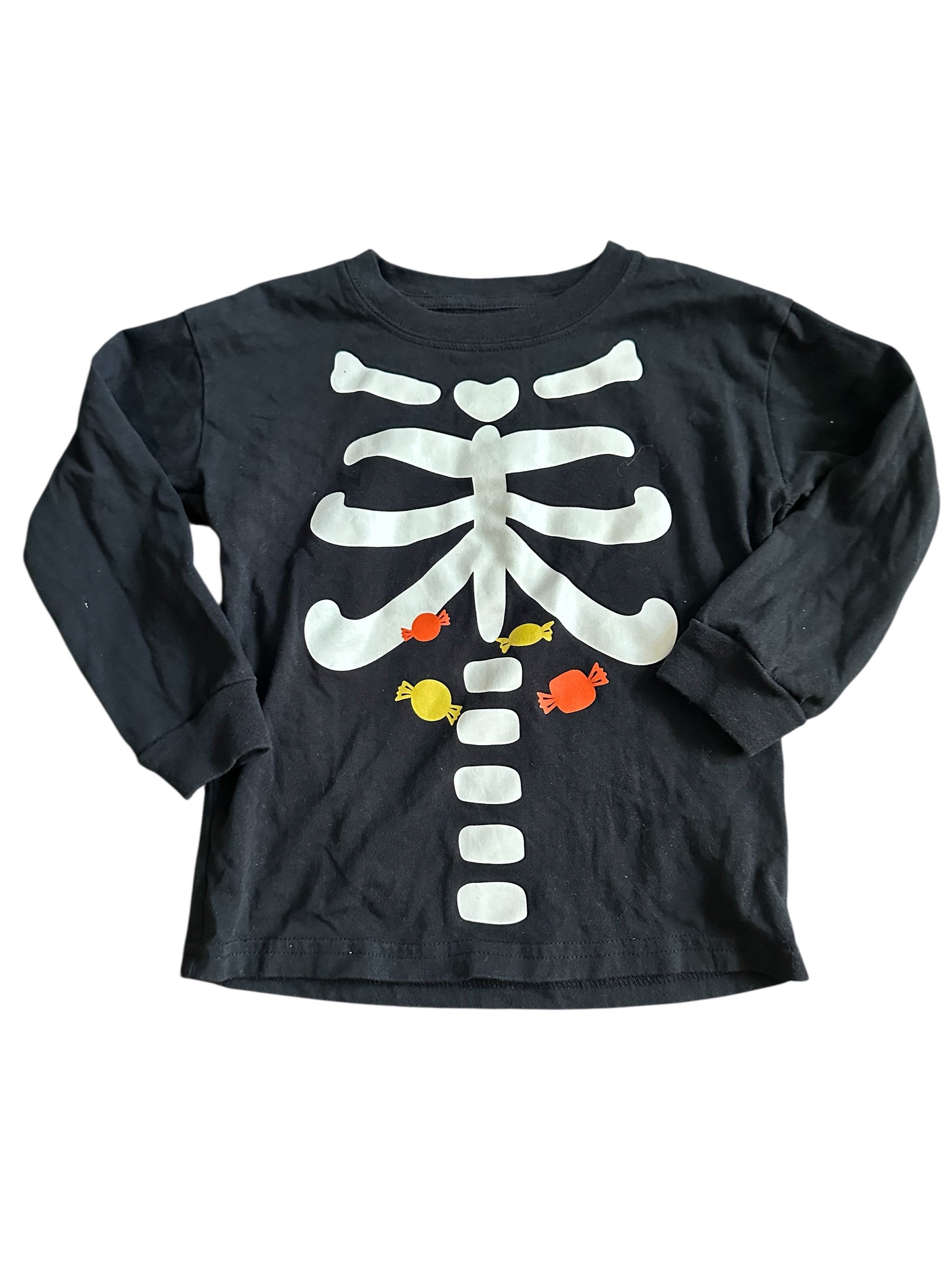 Candy Skeleton Long-Sleeve (4T)