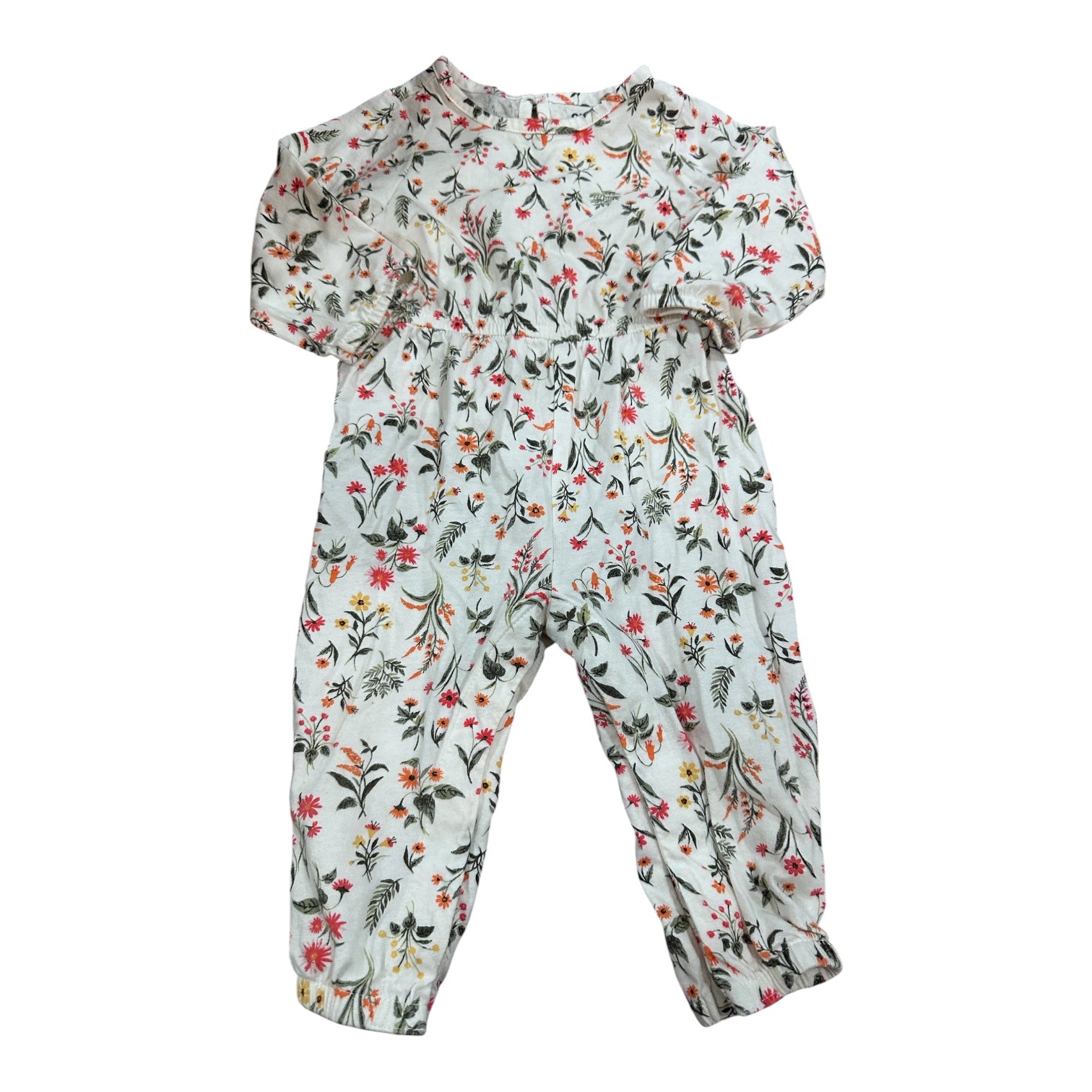 Flower Coverall (6-12m)
