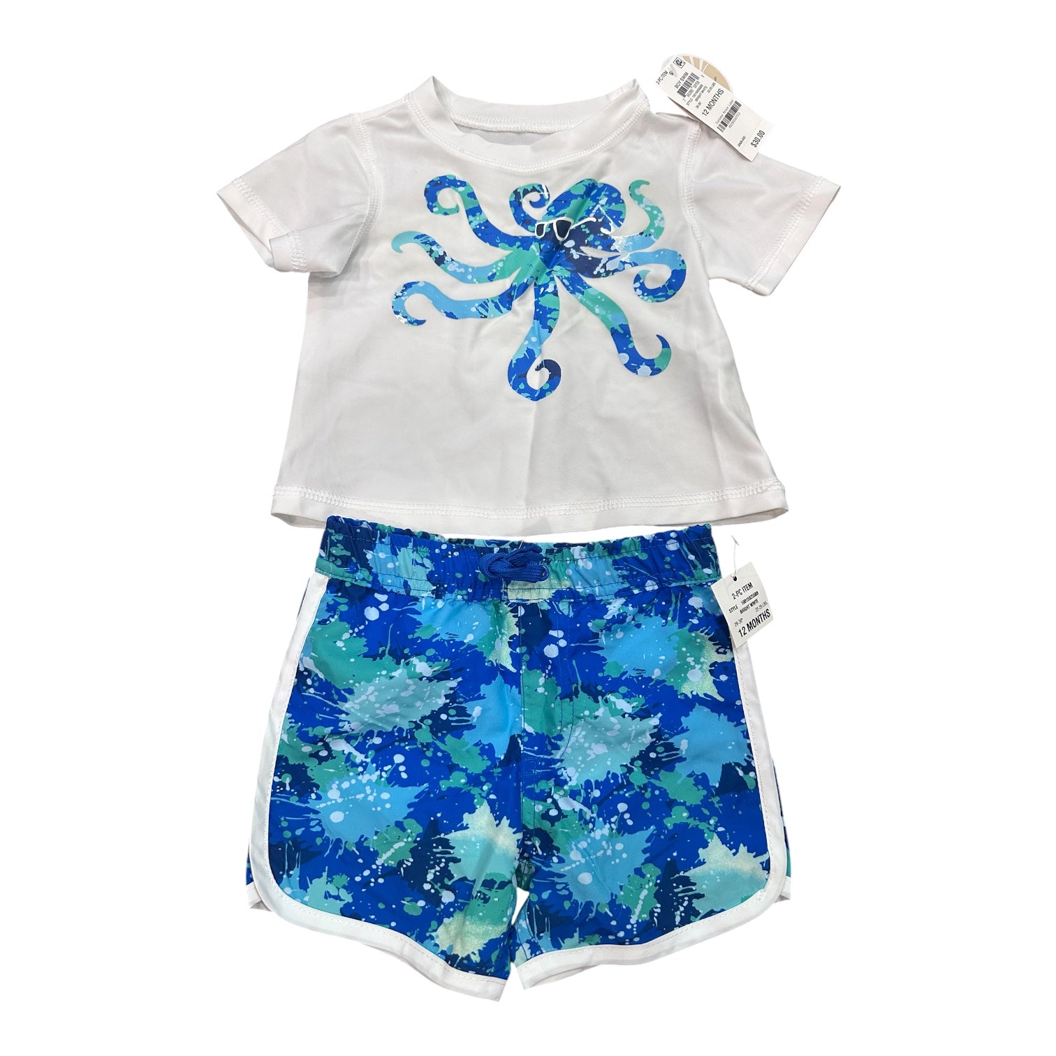 Boys Swim Set - Octopus (12m)