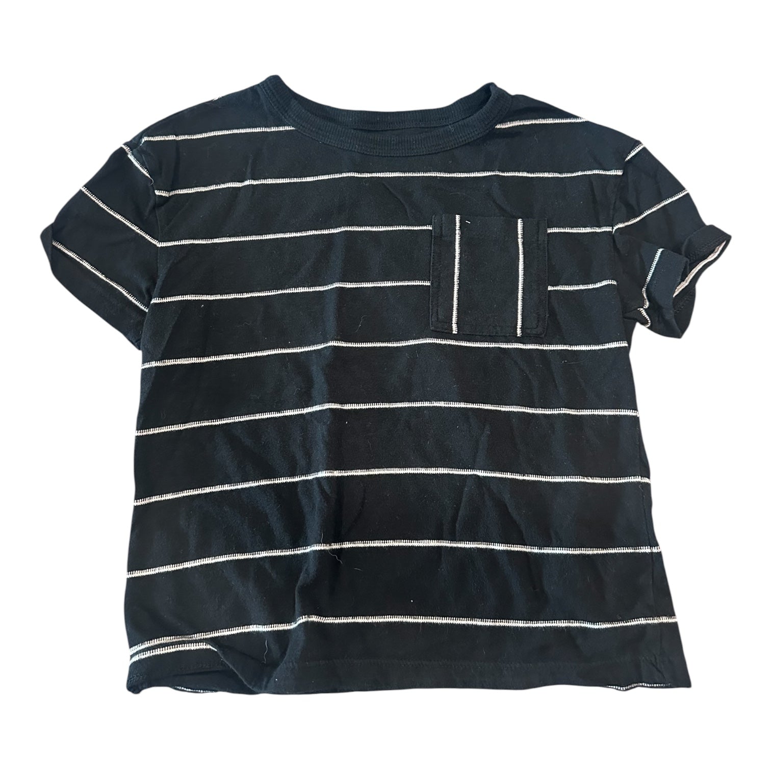 Boys Striped Pocket Shirt (4/5)
