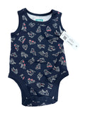Rescue Vehicle Sleeveless Onesie(0-3m)