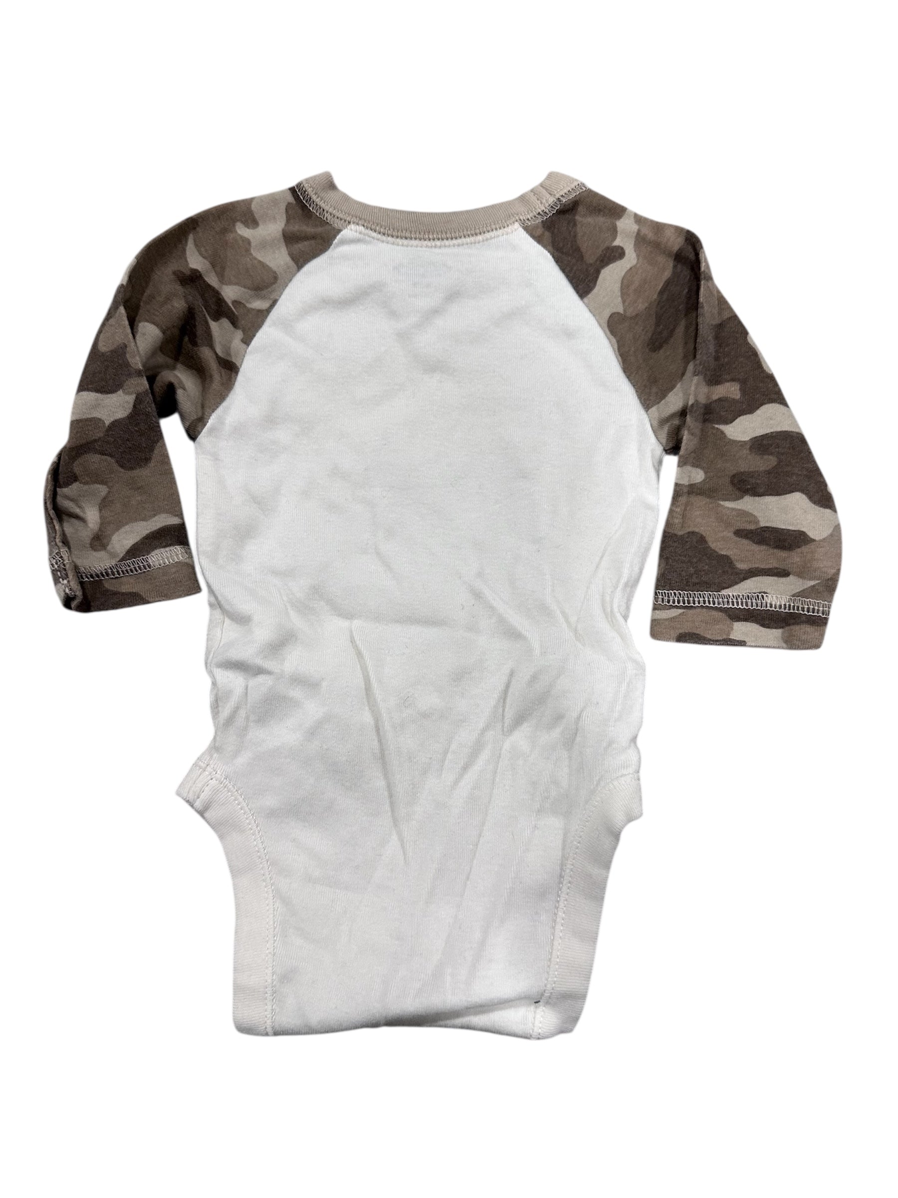 I Like Big Trucks Long-sleeve Onesie (0-3m)