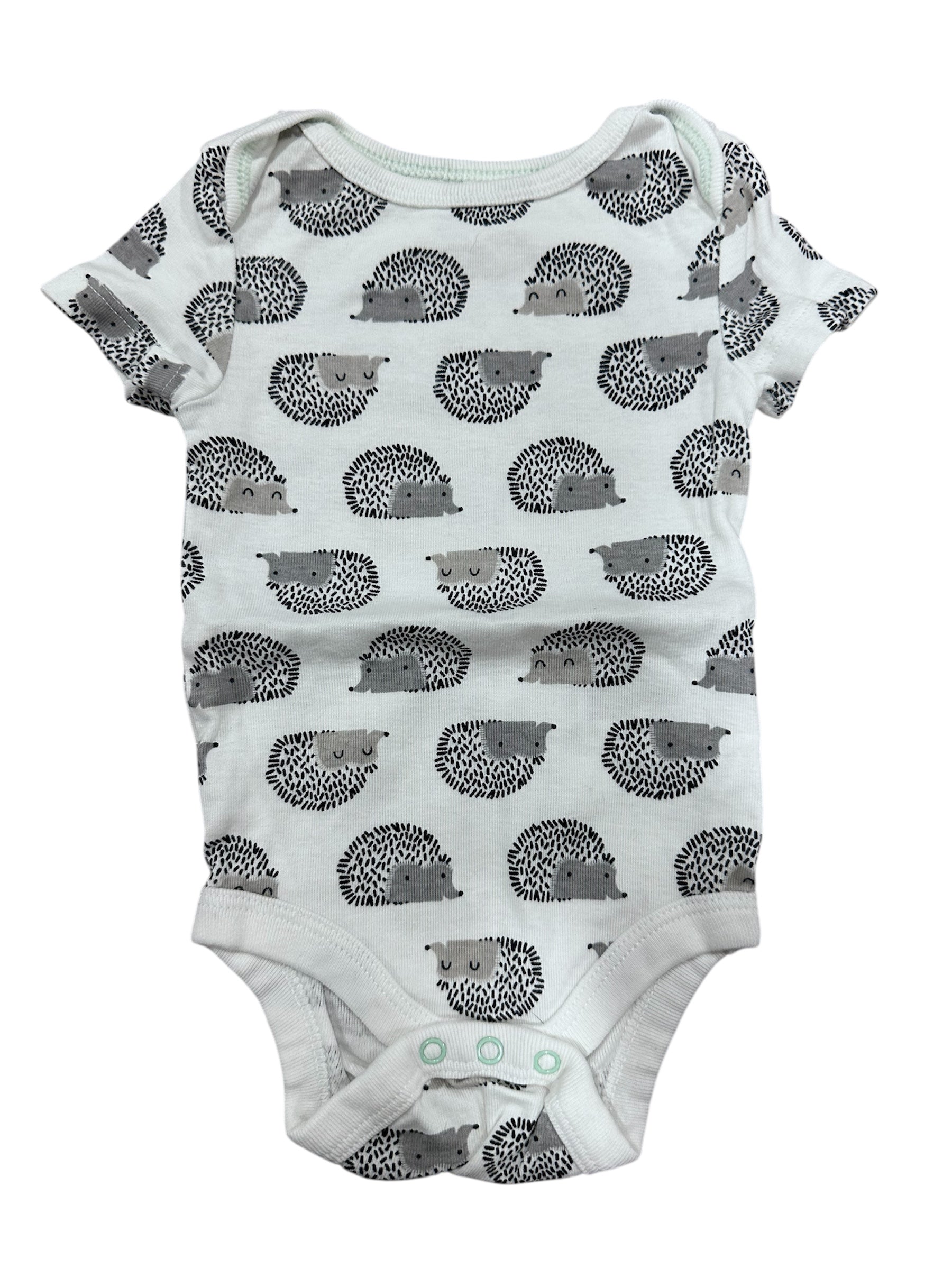Hedgehog Onesie (0-3m)