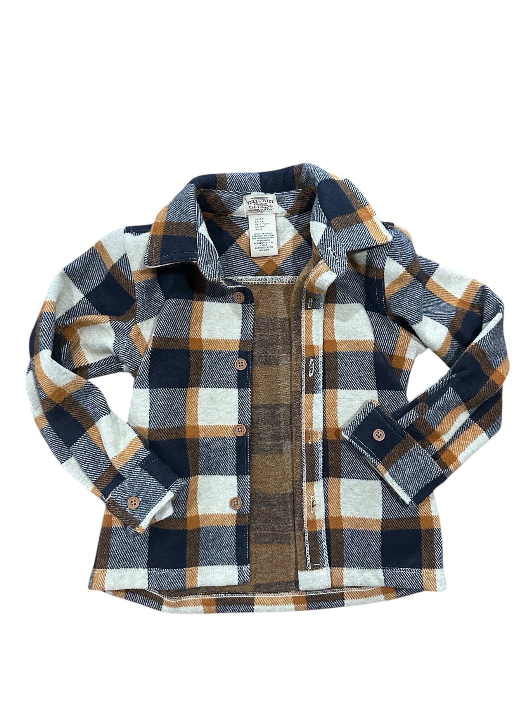 Flannel Shacket (4T)