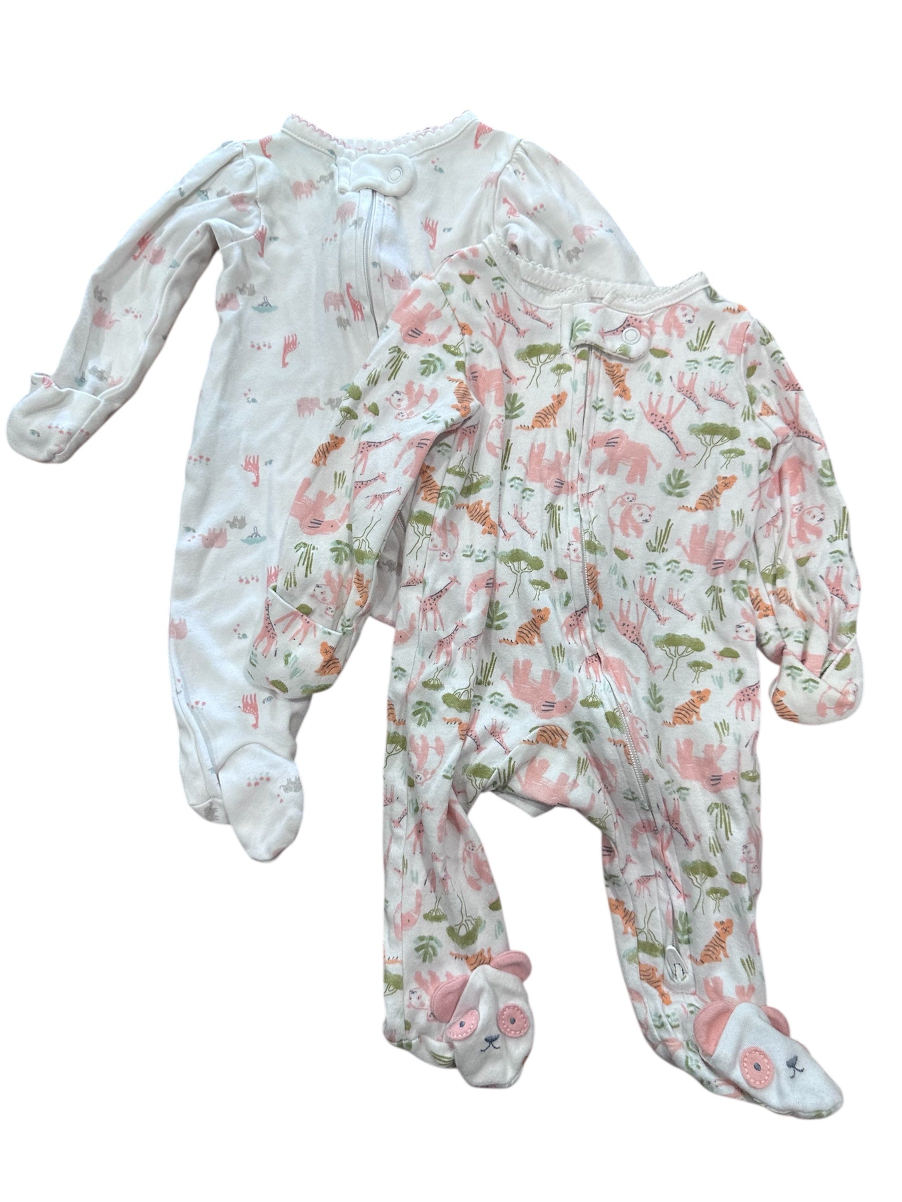 Girl Safari Sleep N Play Bundle (NB)