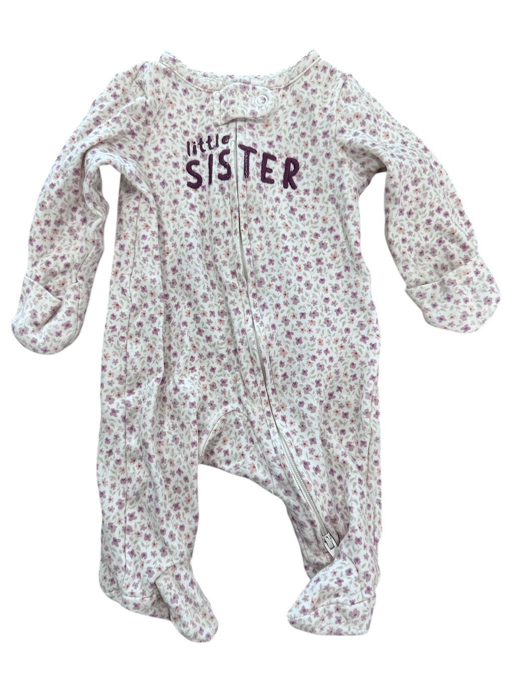 Little Sister Flower Sleep N Play (NB)