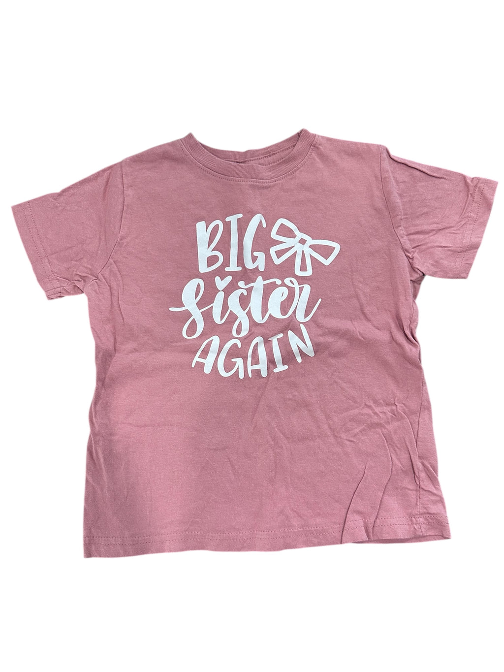 Big Sister Again Shirt (4T)