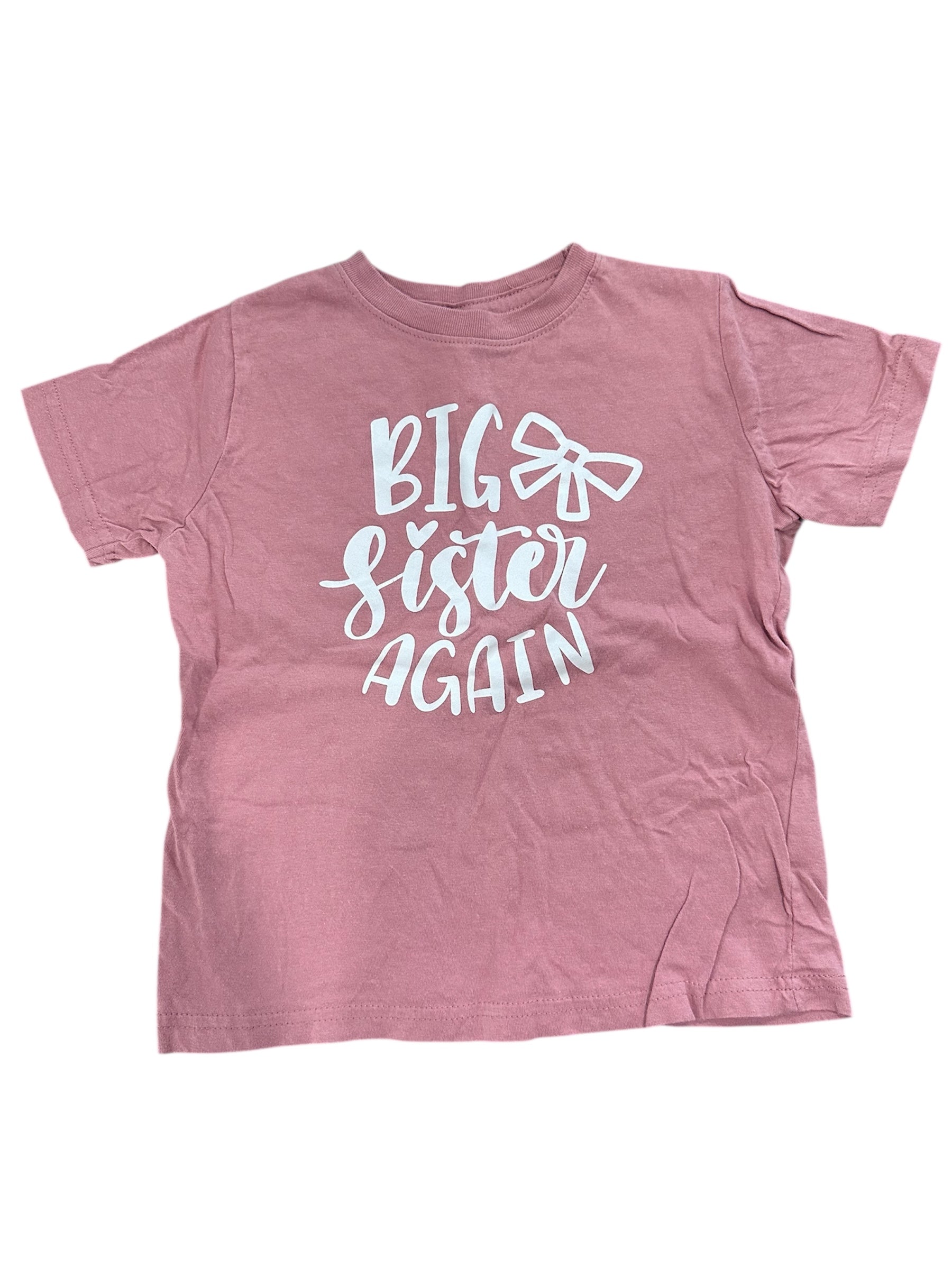Big Sister Again Shirt (4T)
