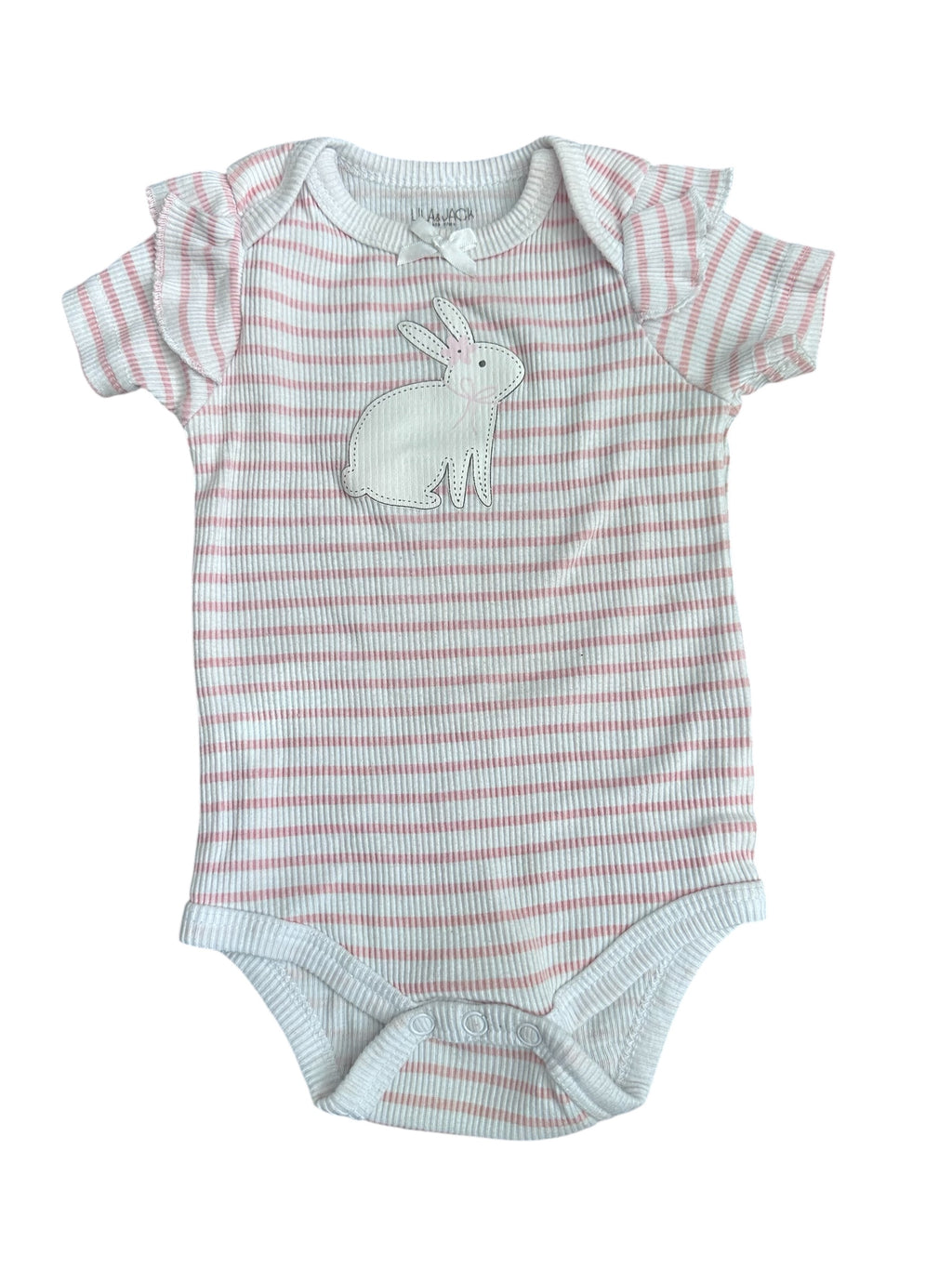 Striped Bunny Set (6-9m)