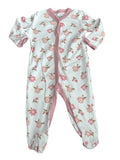 Pink Flower Sleep N Play (3-6m)