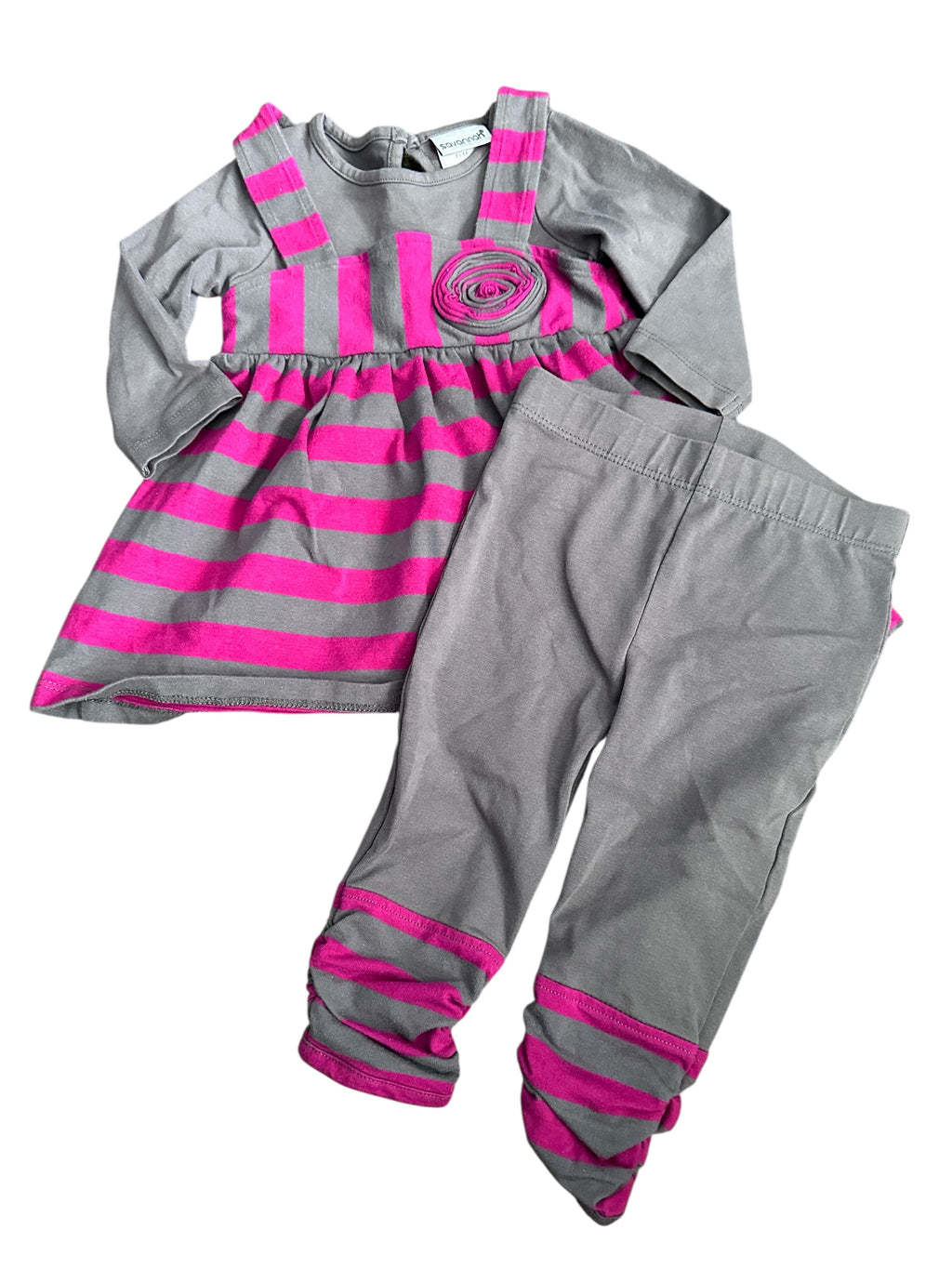 Gray N Pink Set (6m)